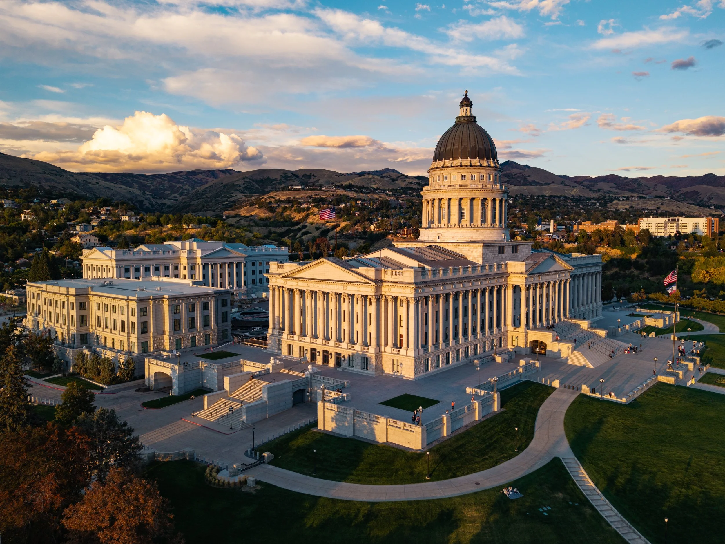 Utah State Capitol - Golden Hour