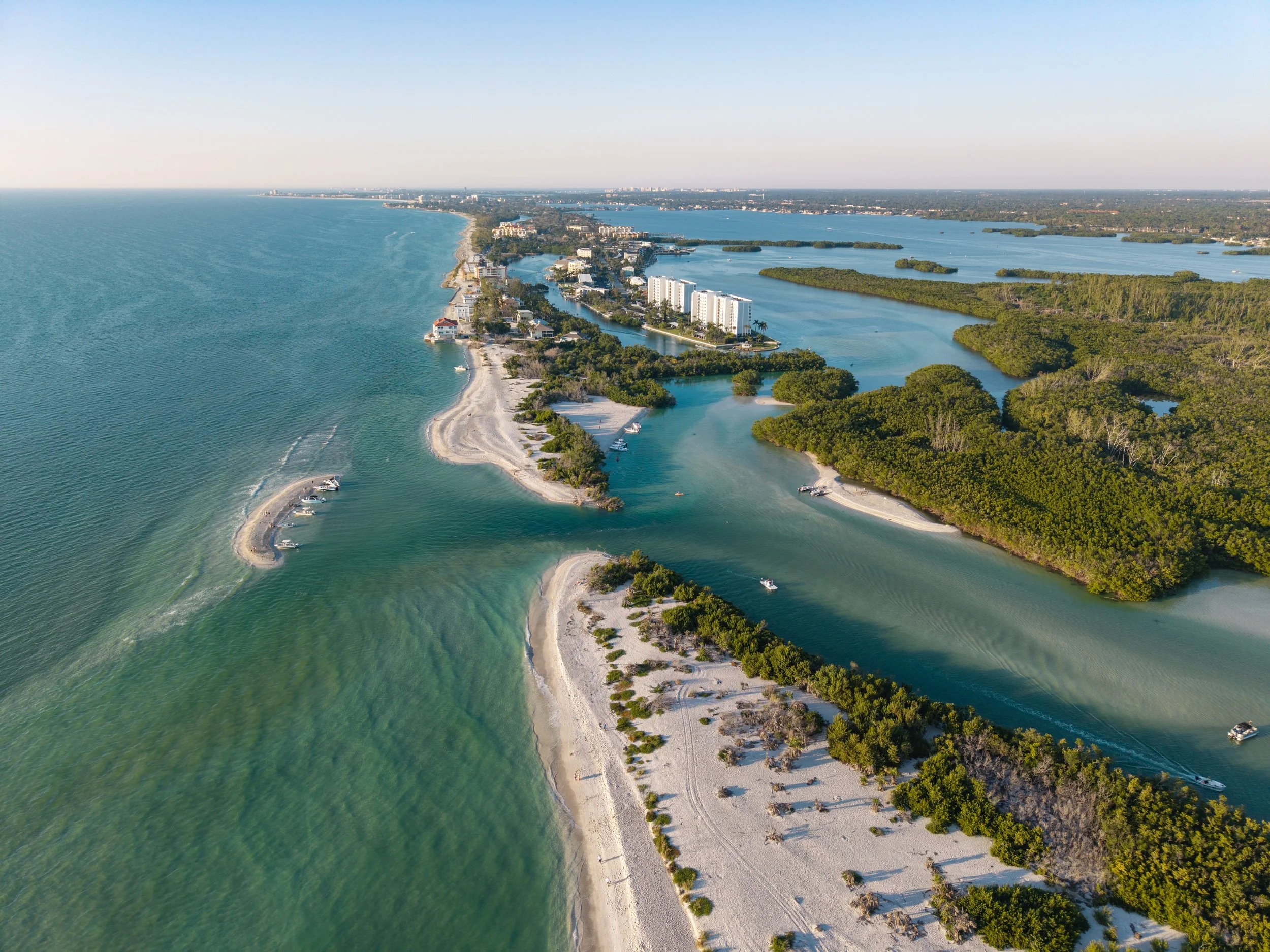 Midnight Pass - Looking North