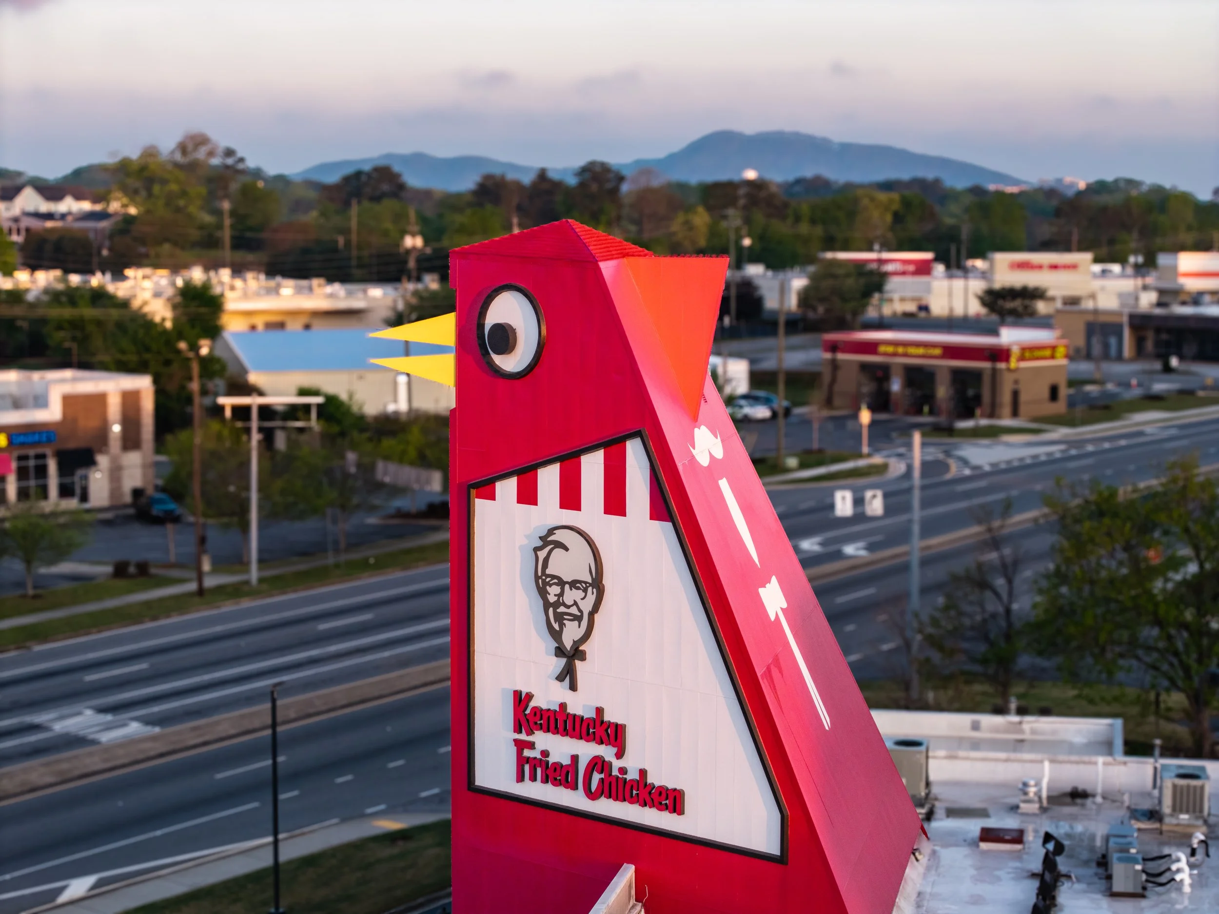 "The Big Chicken" and Kennesaw Mountain