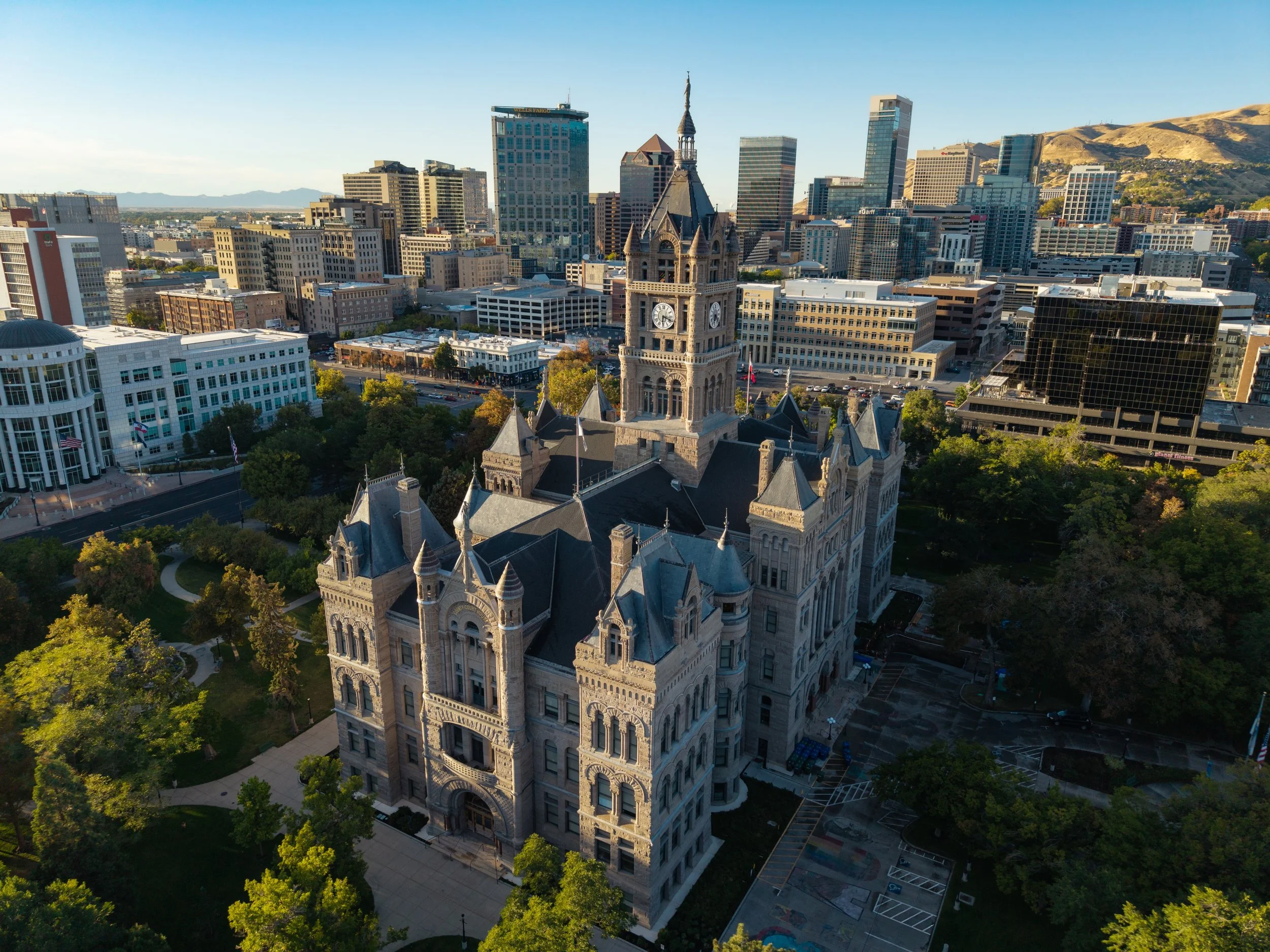 Salt Lake City and County Building - Corner View
