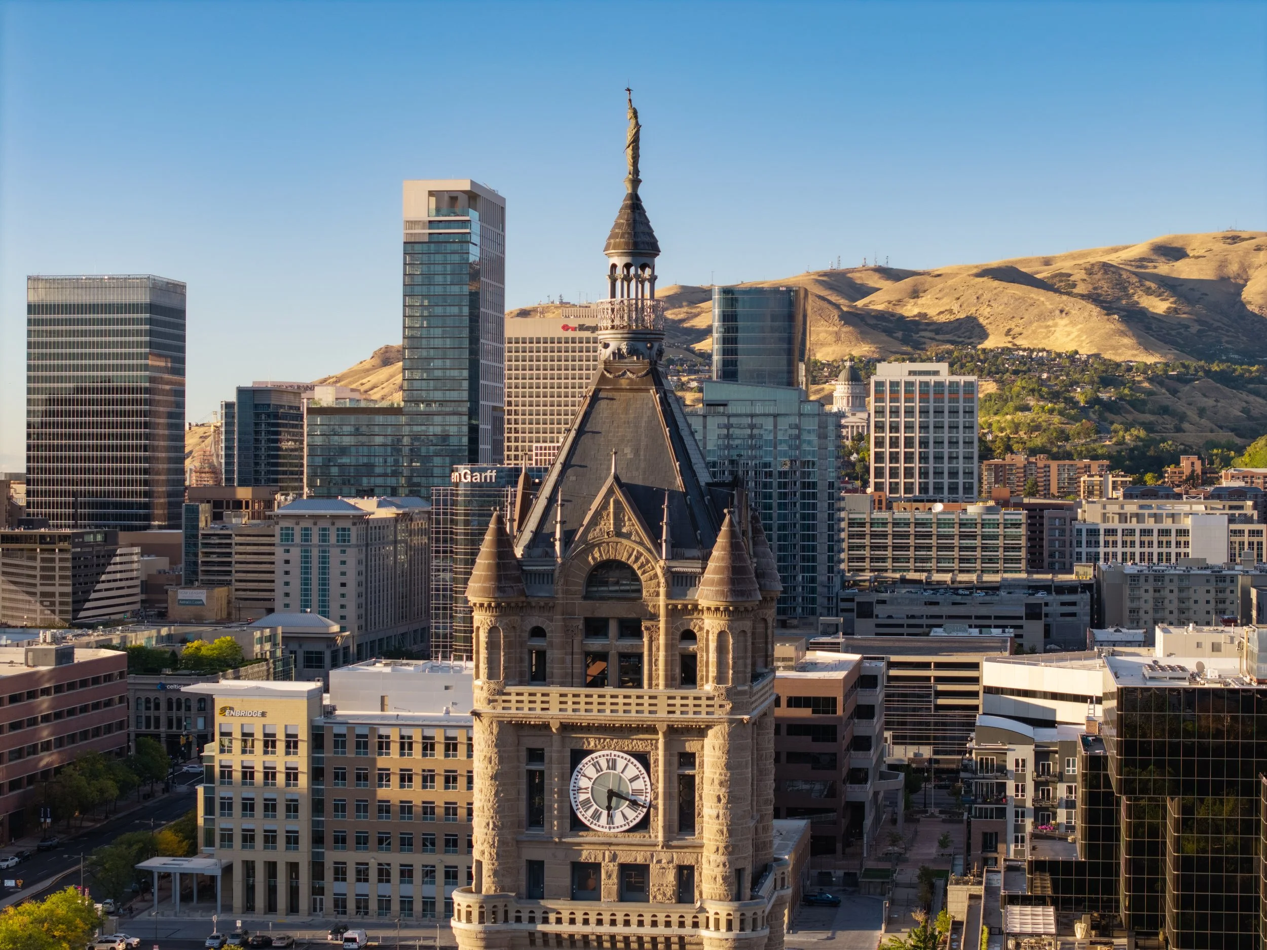 Salt Lake City and County Building - Skyline