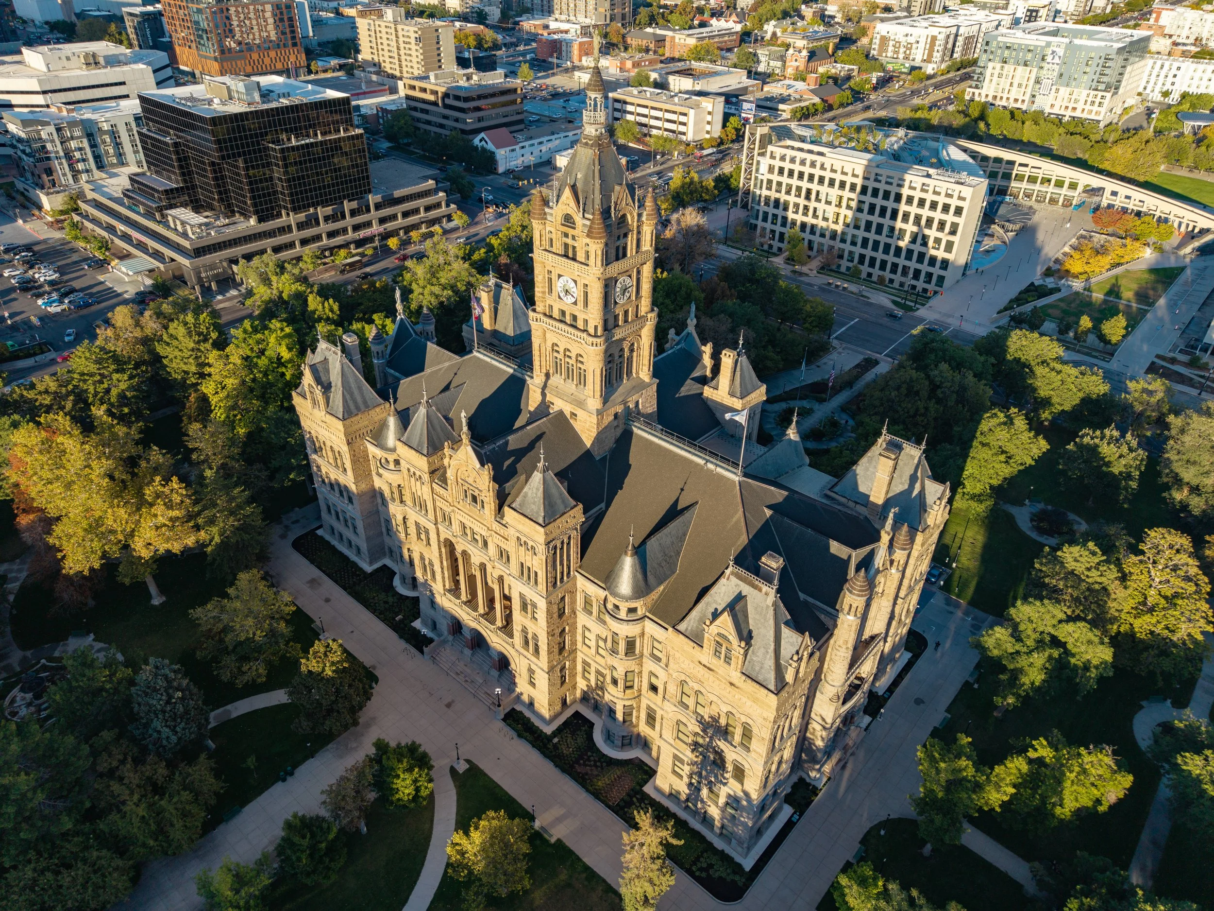 Salt Lake City and County Building - Golden
