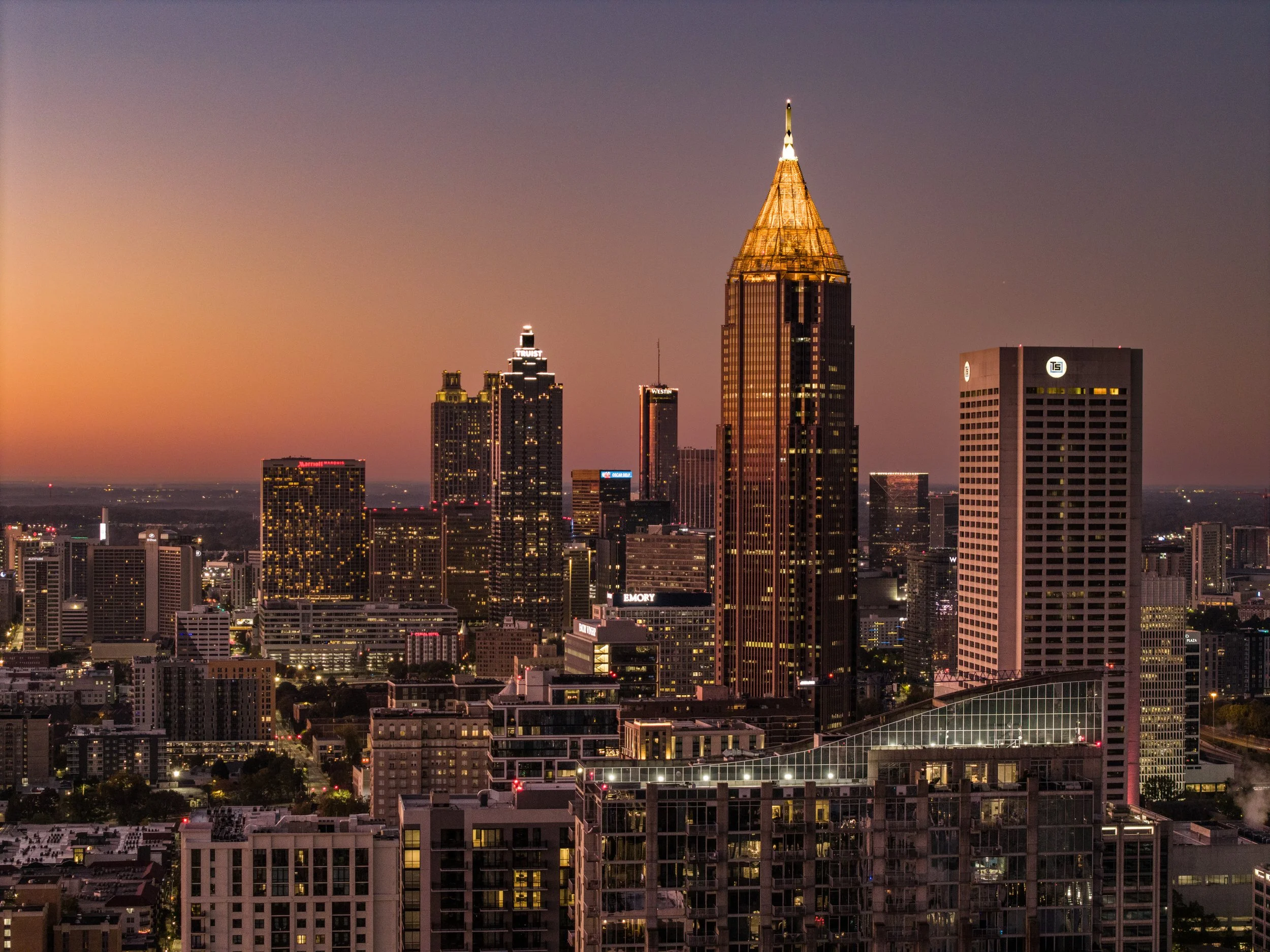 Downtown Skyline from Midtown