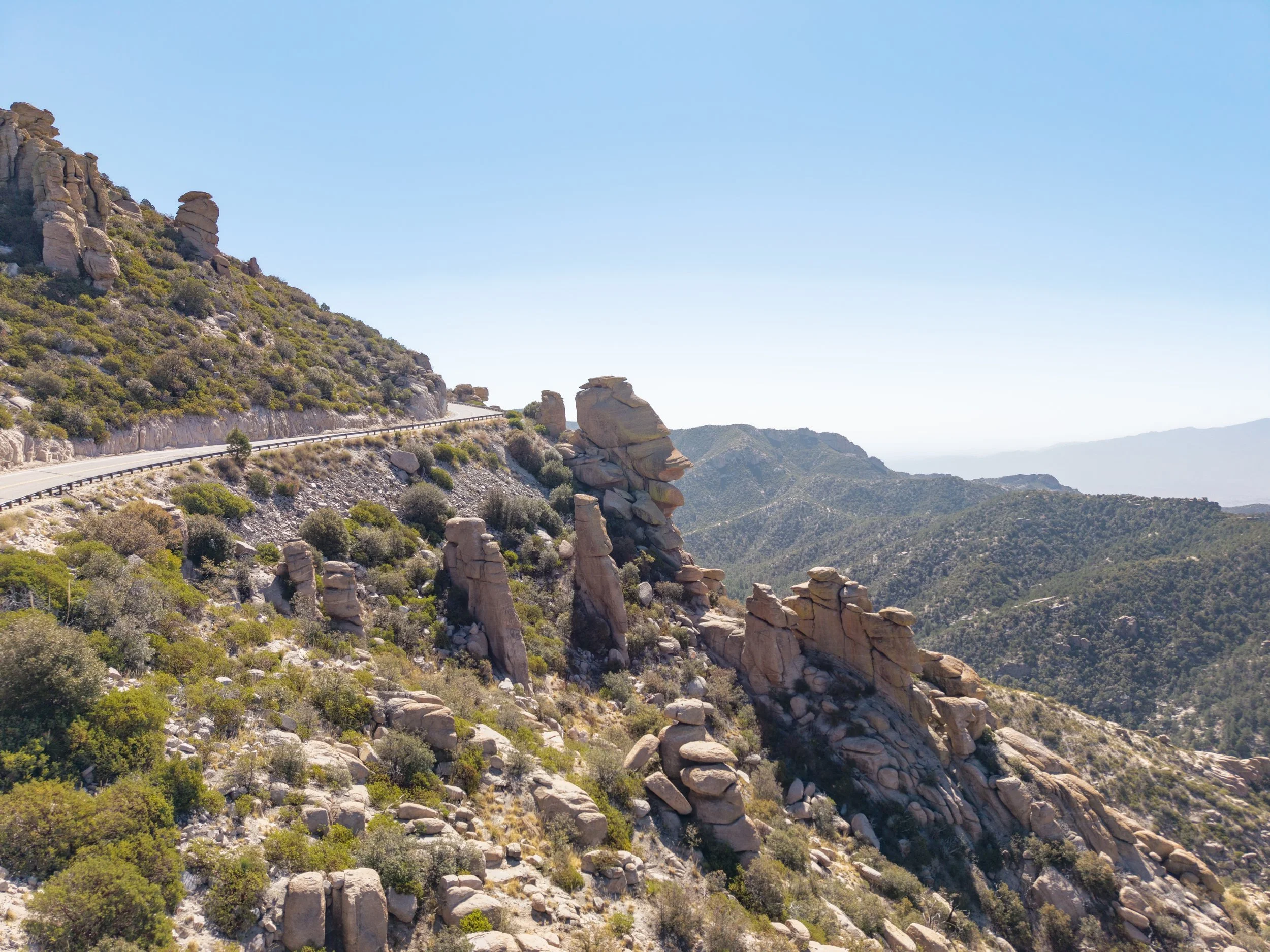 Climbing Through the Rocks