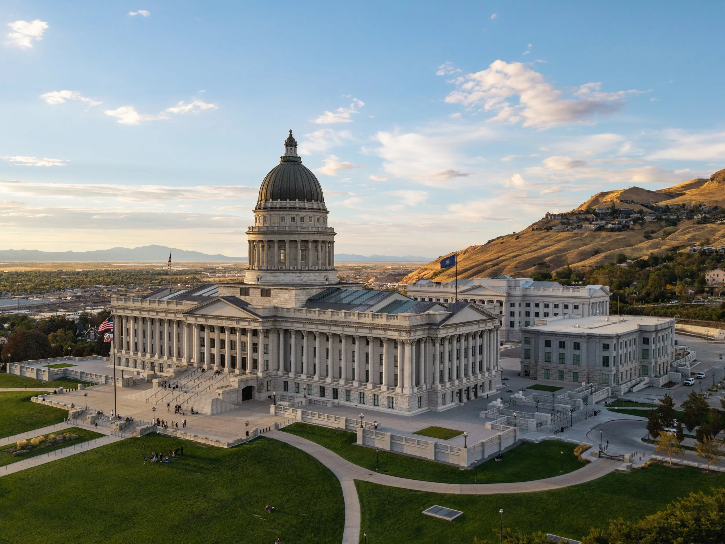 Utah State Capitol - Under Fading Light