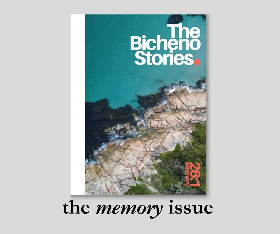 The Bicheno Stories Edition 01 printed magazine photographed in Bicheno Tasmania 01