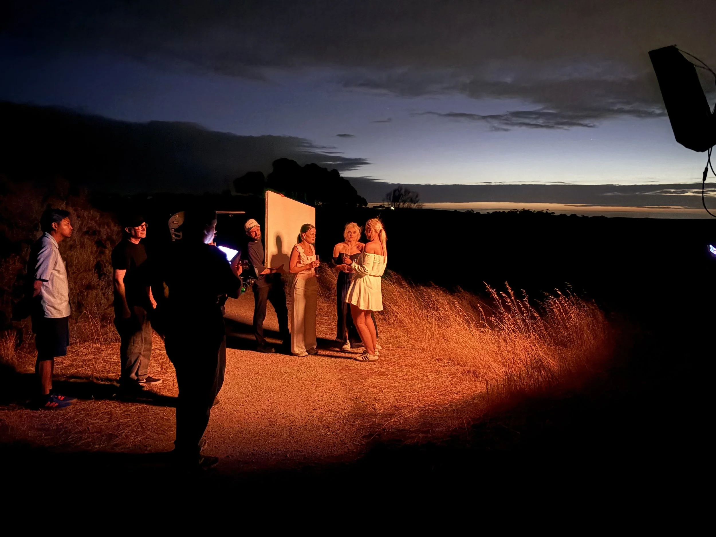 Behind the scenes at Onkaparinga Heights ‘brand film’ shoot.