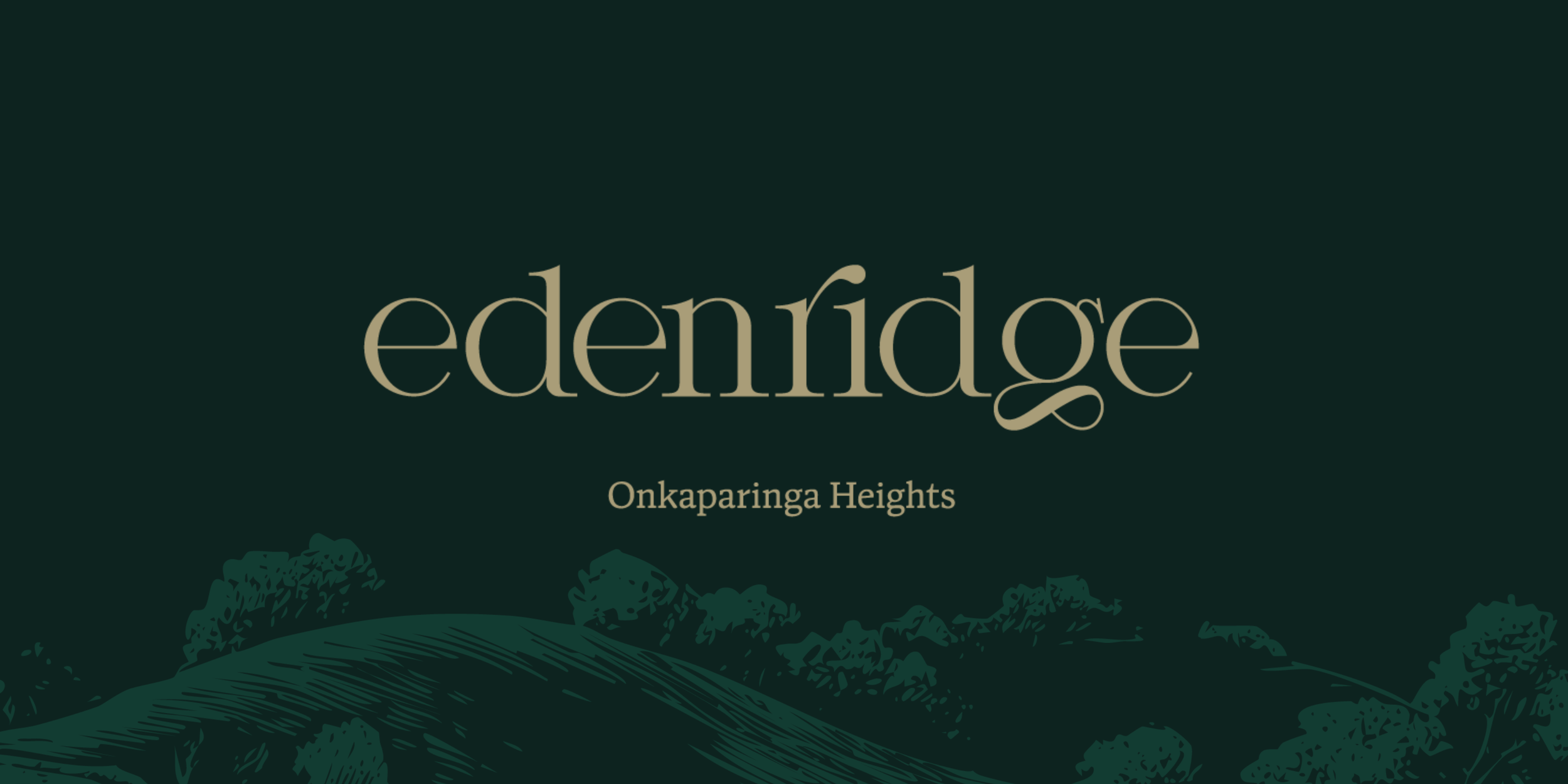 Welcome to Edenridge at Onkaparinga Heights.