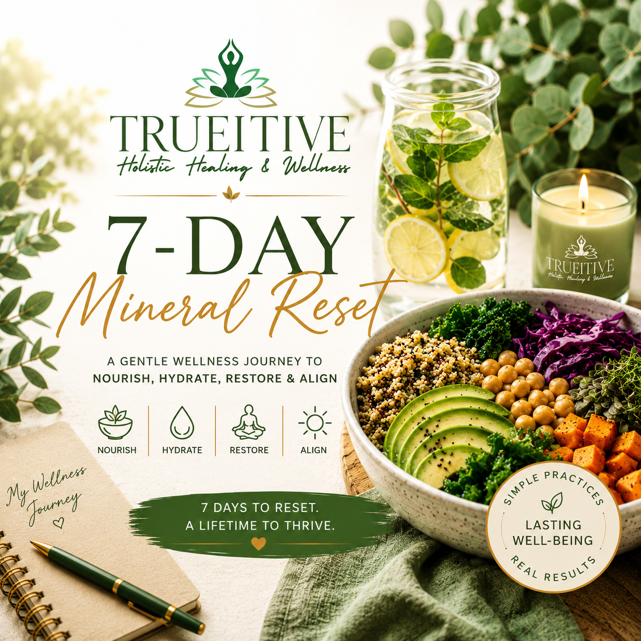 Trueitive 7 Day Mineral Reset