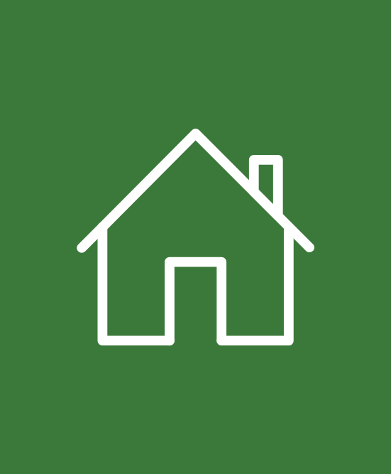 Icon, single family house