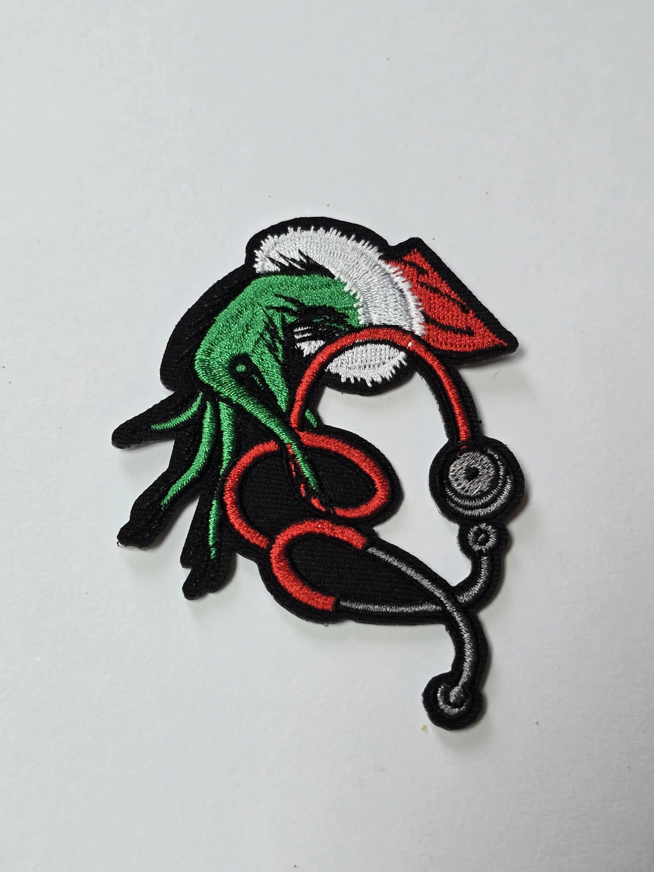 Holiday Nurse/Healthcare Patch — Embroidered (IRON-ON)