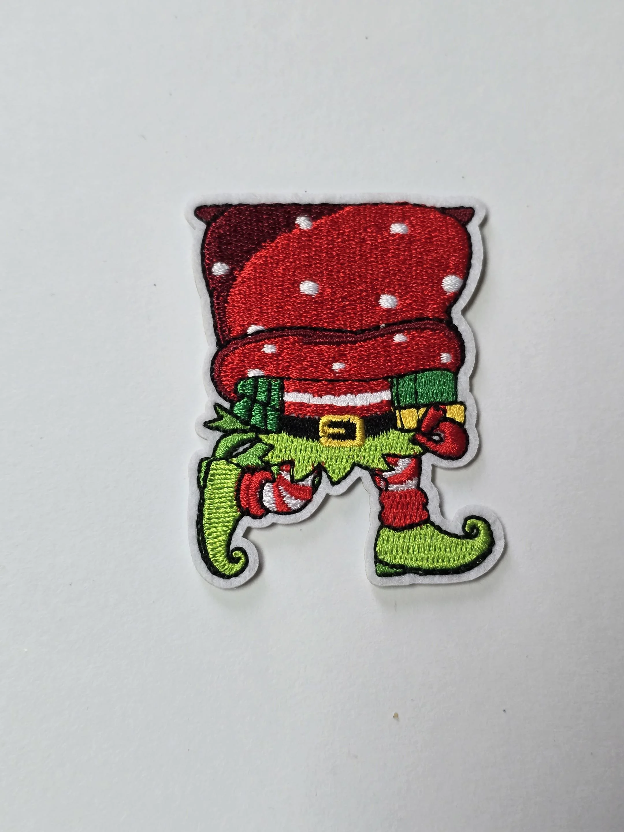 Elf Legs Patch — Embroidered (IRON-ON)