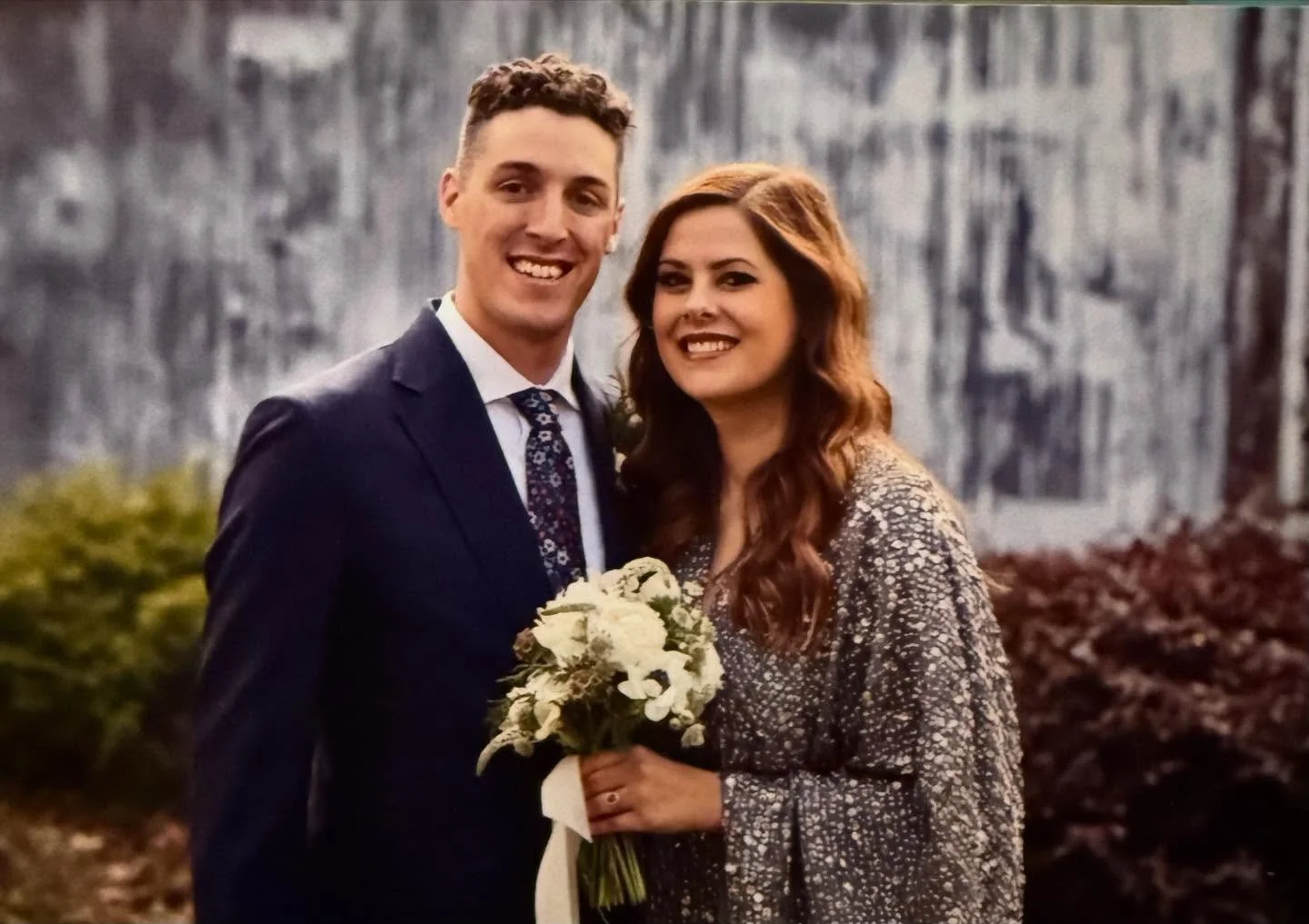 The Green Bell loves celebrating one of its favorite weddings ever! Happy 6 year anniversary @annaladson &amp; @averyishungry ❤️❤️❤️❤️❤️❤️ #ido #partyinthebarn #livemusicisbetter #loveoneanother