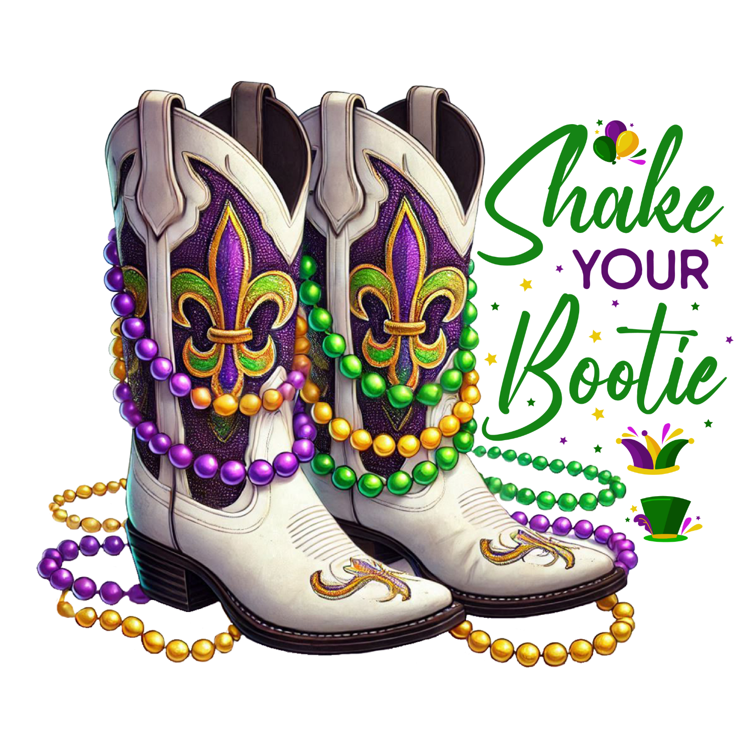 "Shake Your Bootie" Parade Party Tee