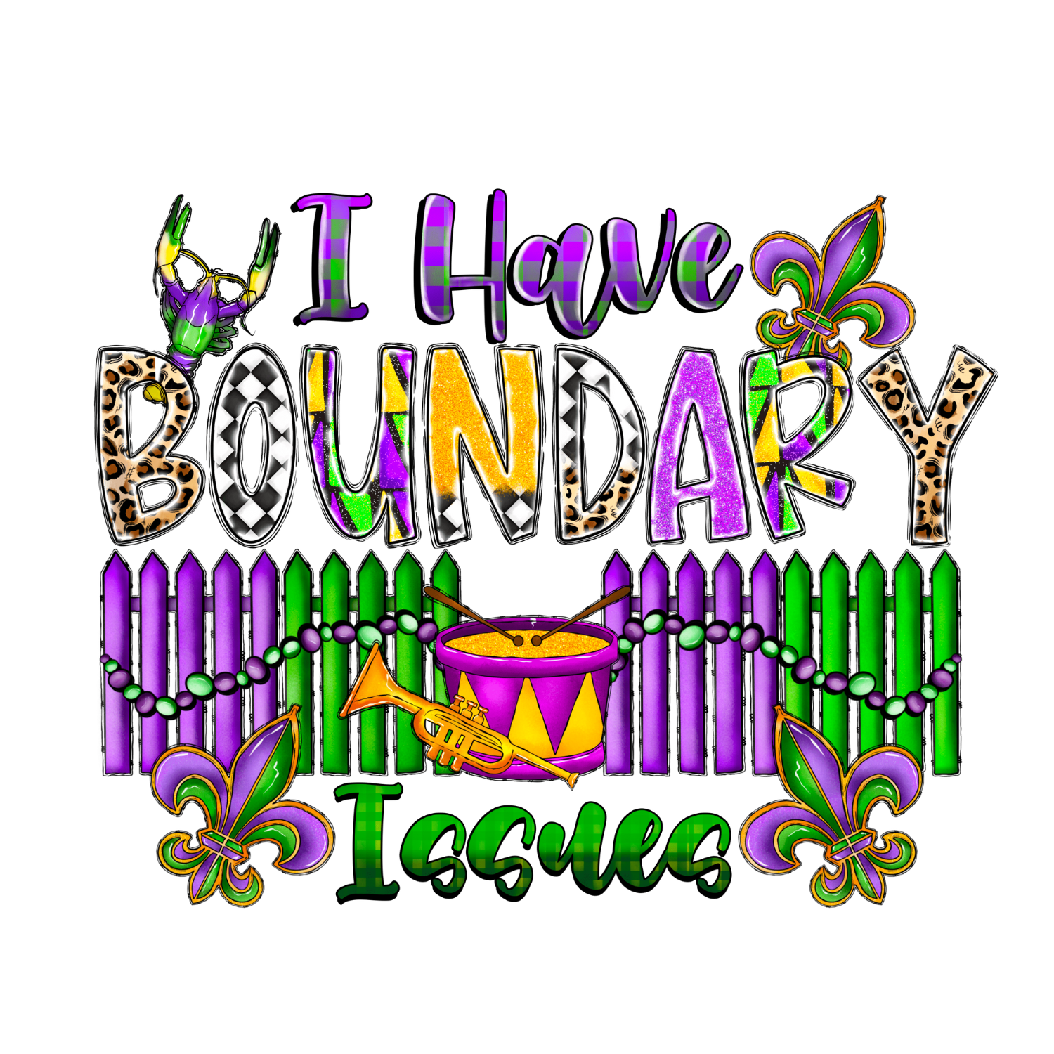 "I Have Boundary Issues" Tee