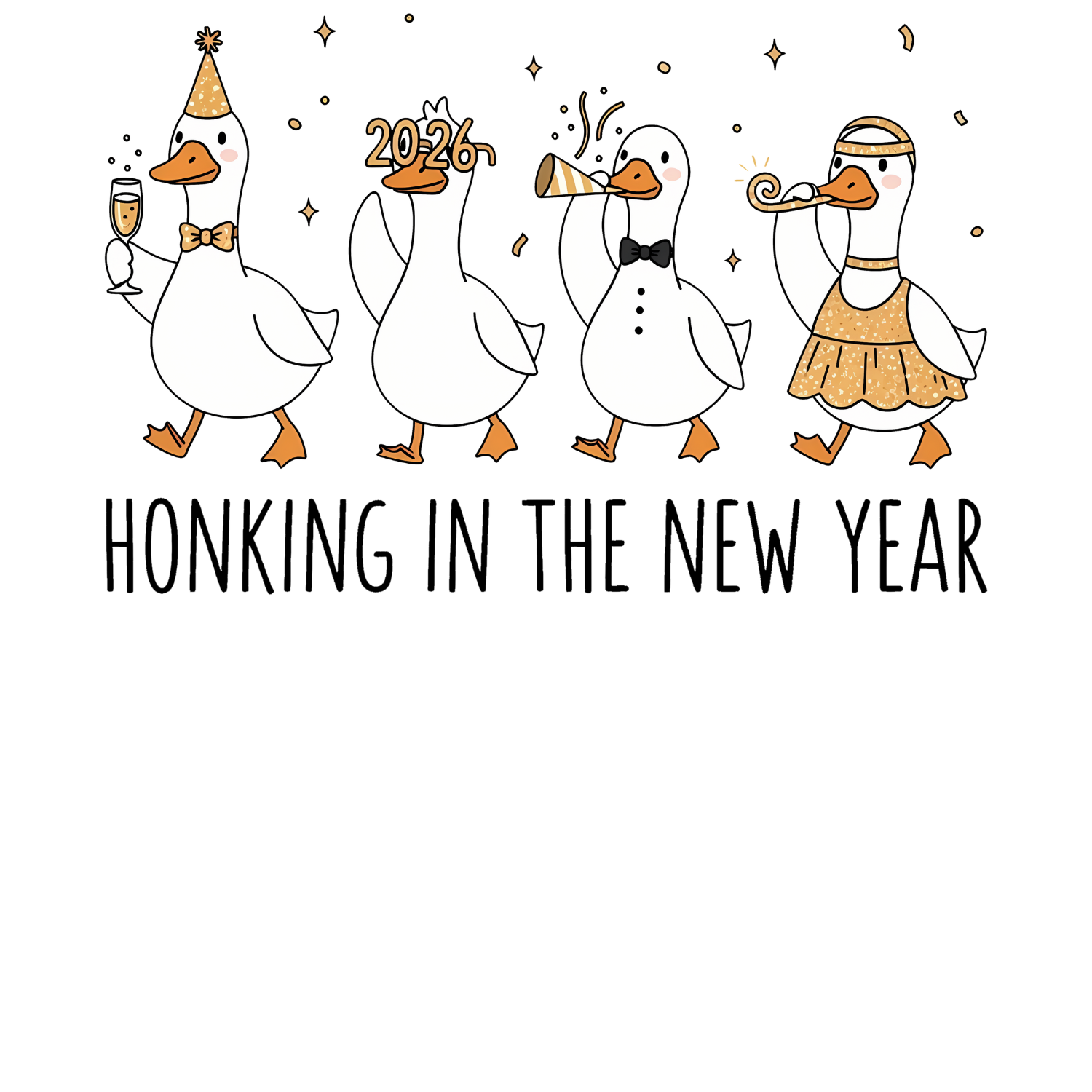 "Honking in the New Year" Shirt