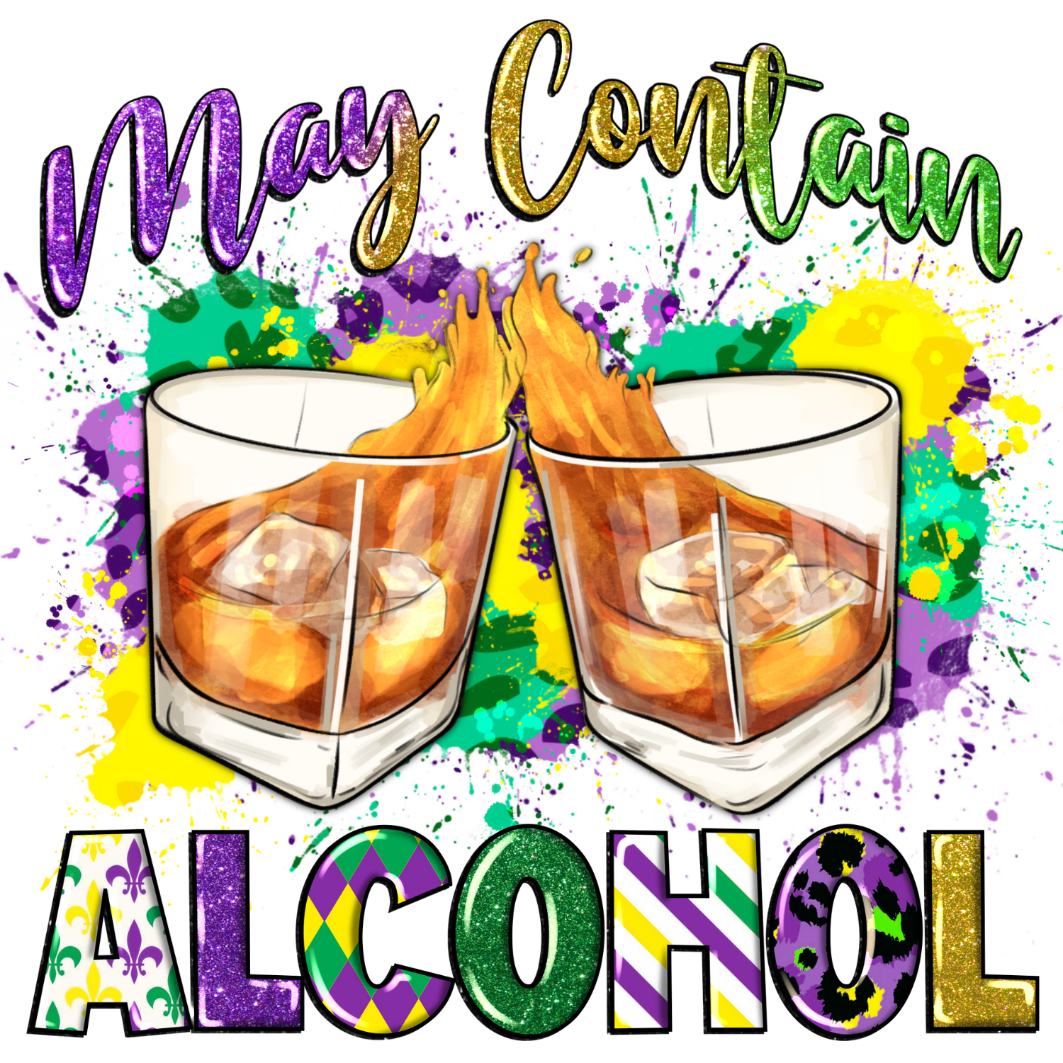 "May Contain Alcohol" Tee