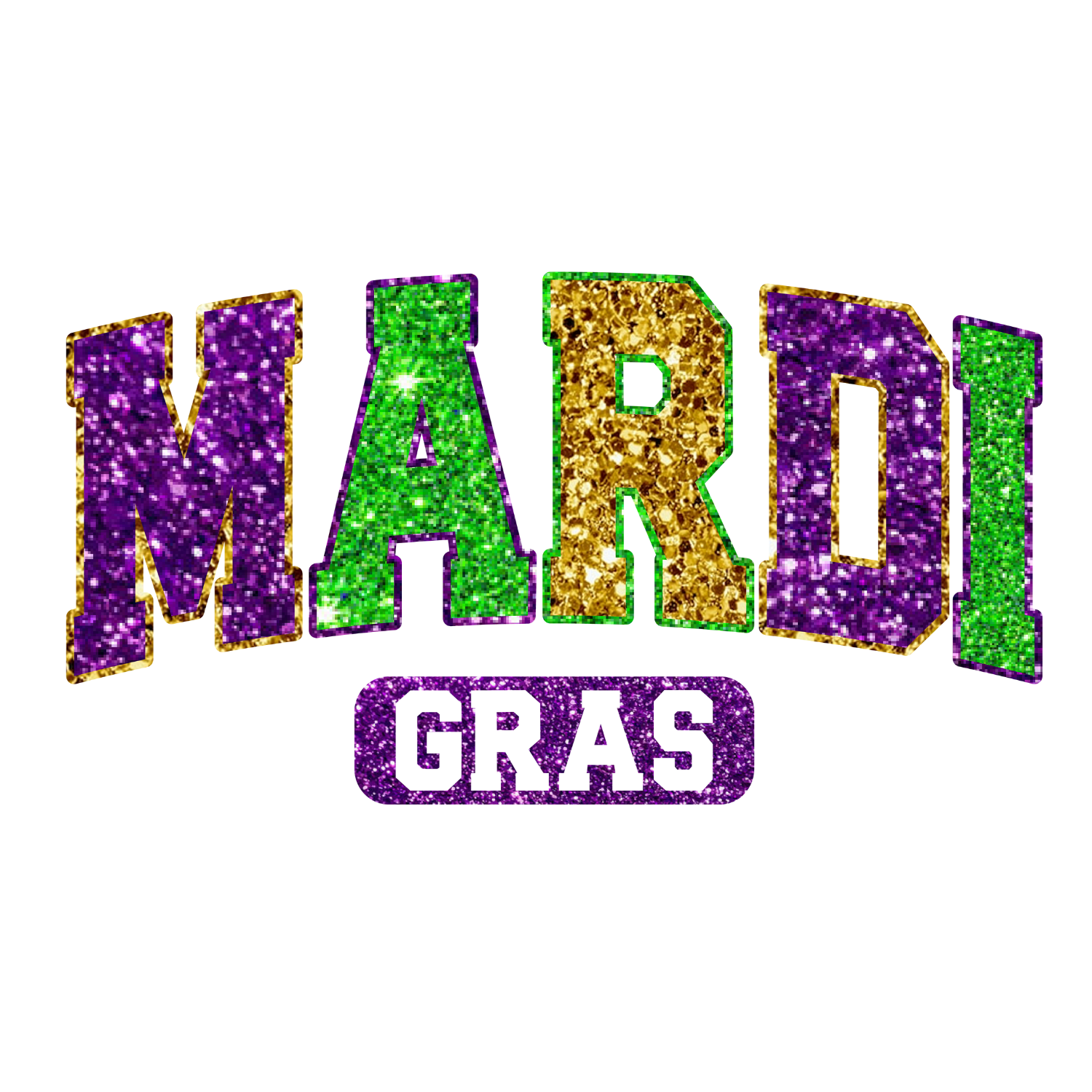 "Mardi Gras" Life Tee