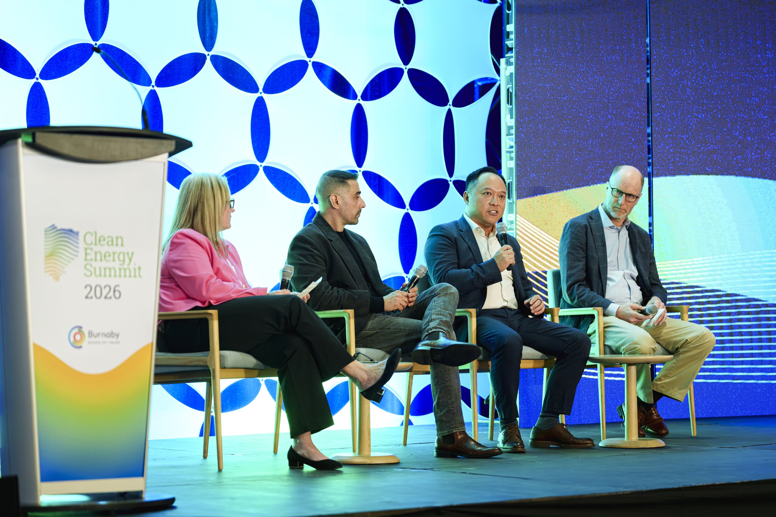 Frank Liu Speaks on Funding Pathways for Clean Energy Projects at Burnaby Summit