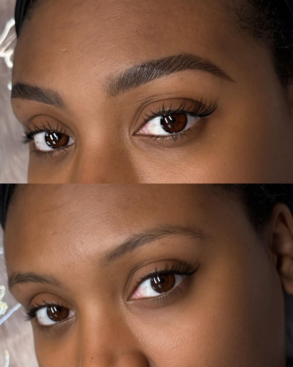 Brow Lamination and Tint