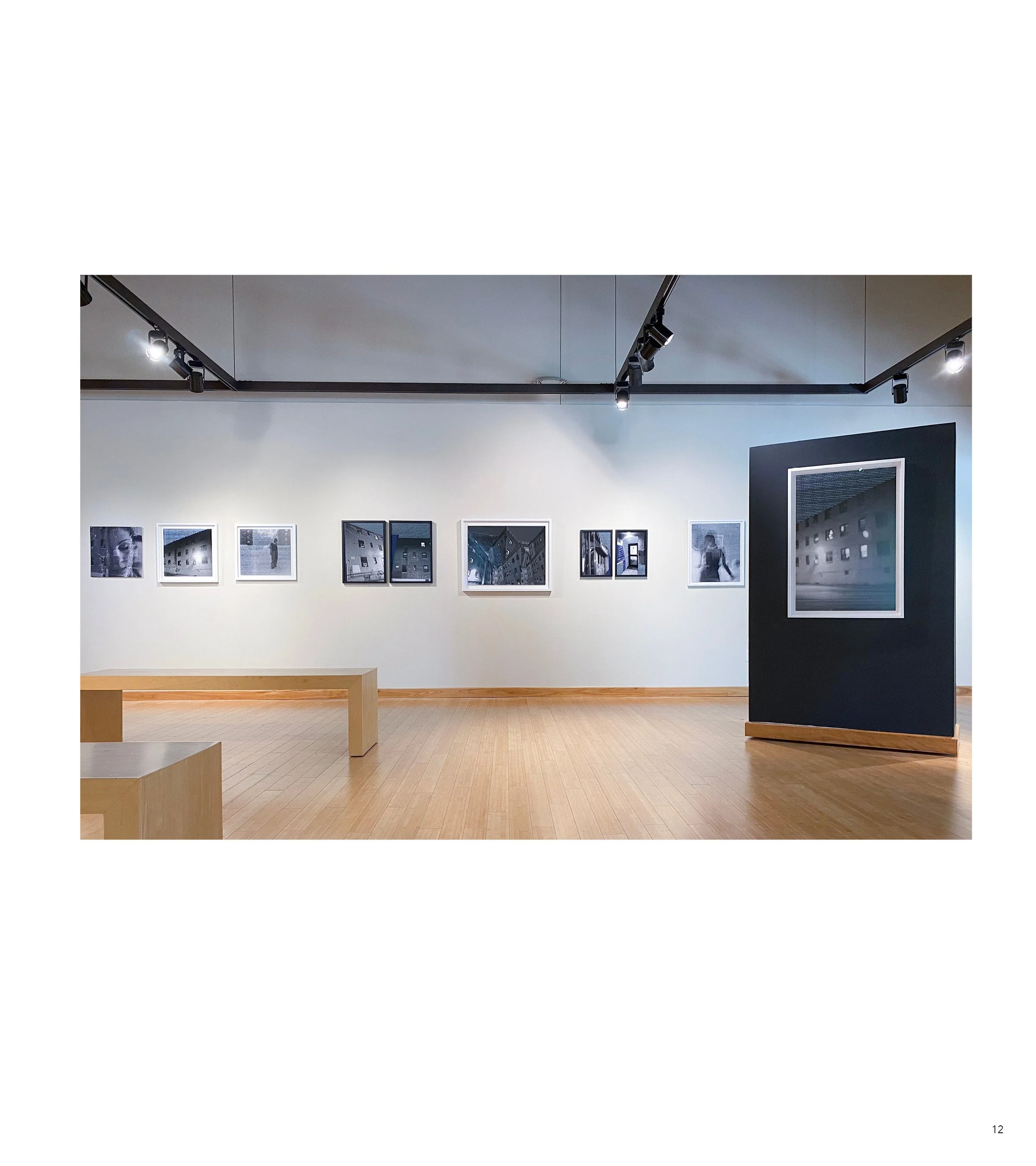 Magda Parasidis Ghosts in Sunlight book exhibition catalogue photocollages otterbein university miller gallery columbus ohio artist photographer Fred Moten Maurice Stevens