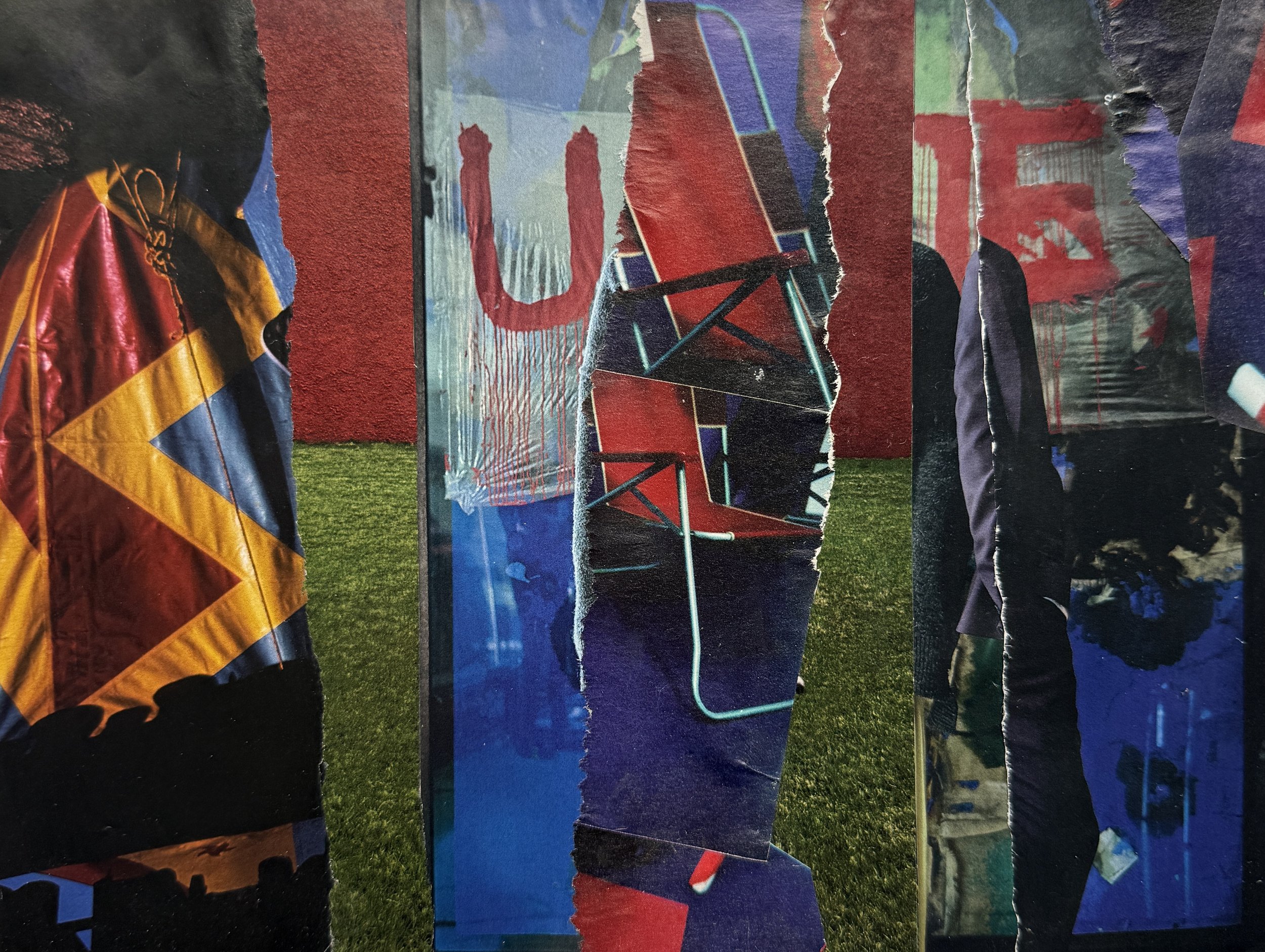 Collage / Indigo Mood