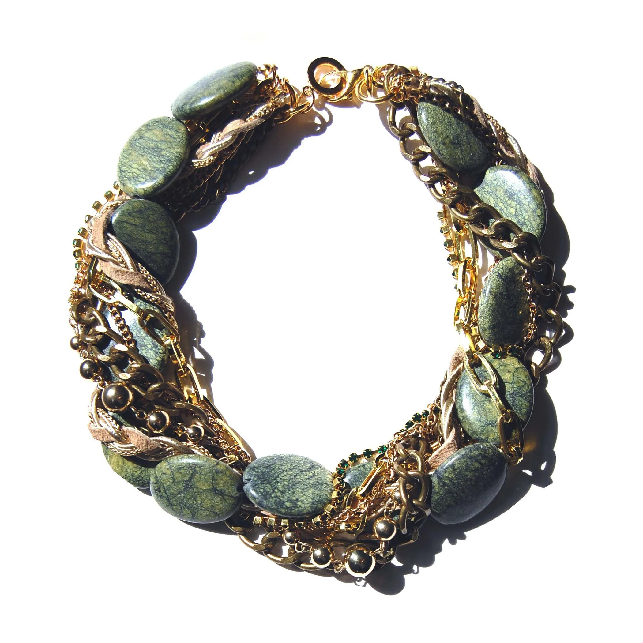 Jasper Twist Choker