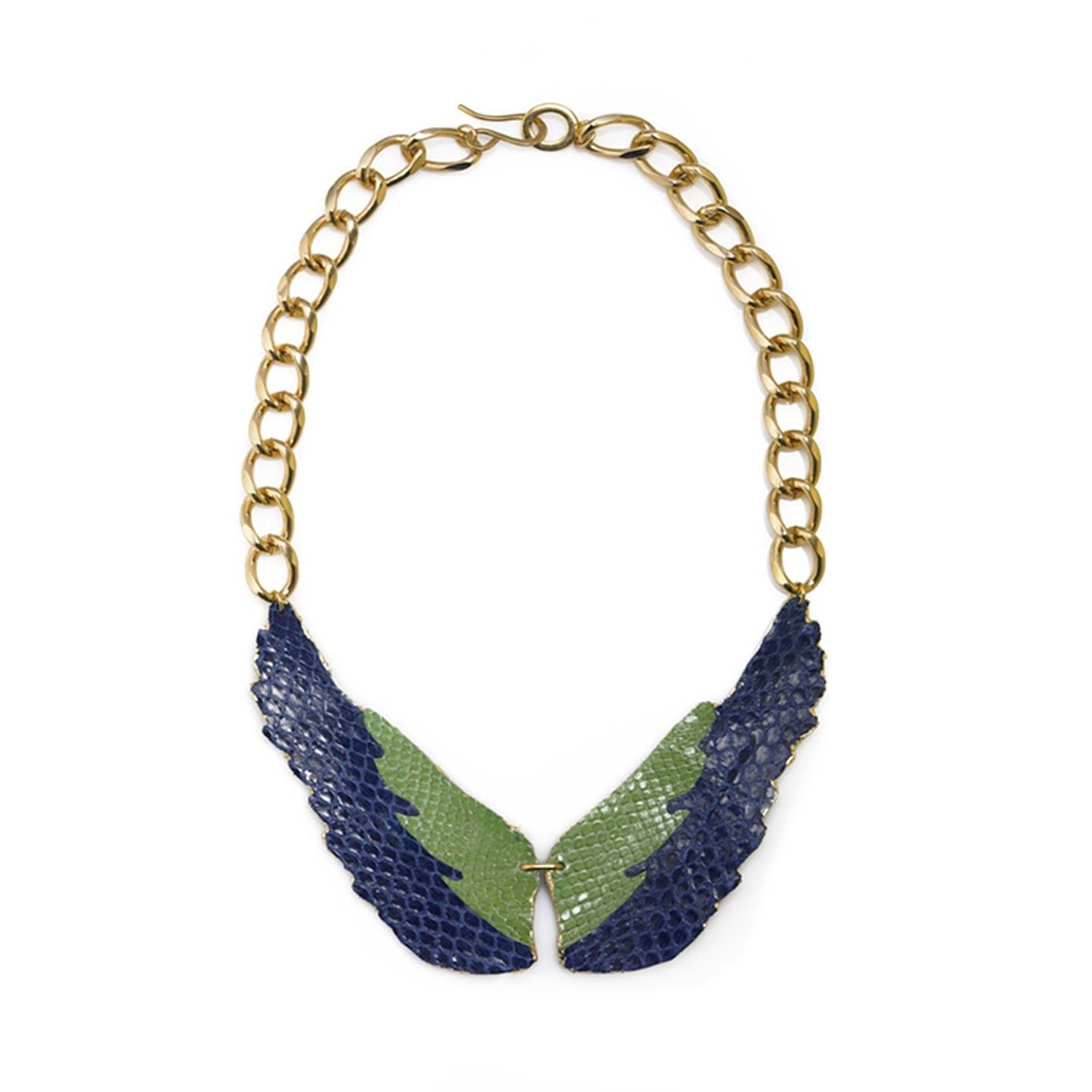 Isis Snake Wings Necklace