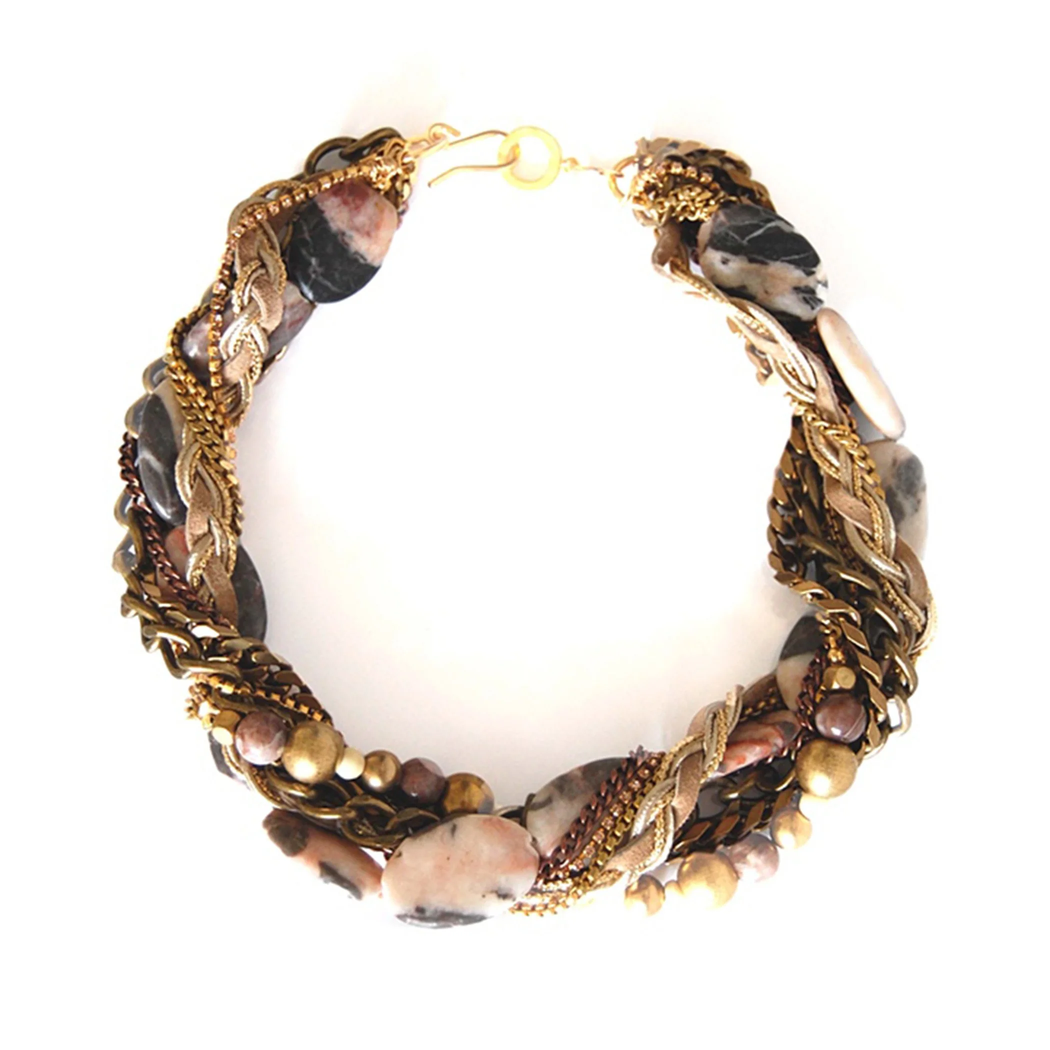 Jasper Twist Choker