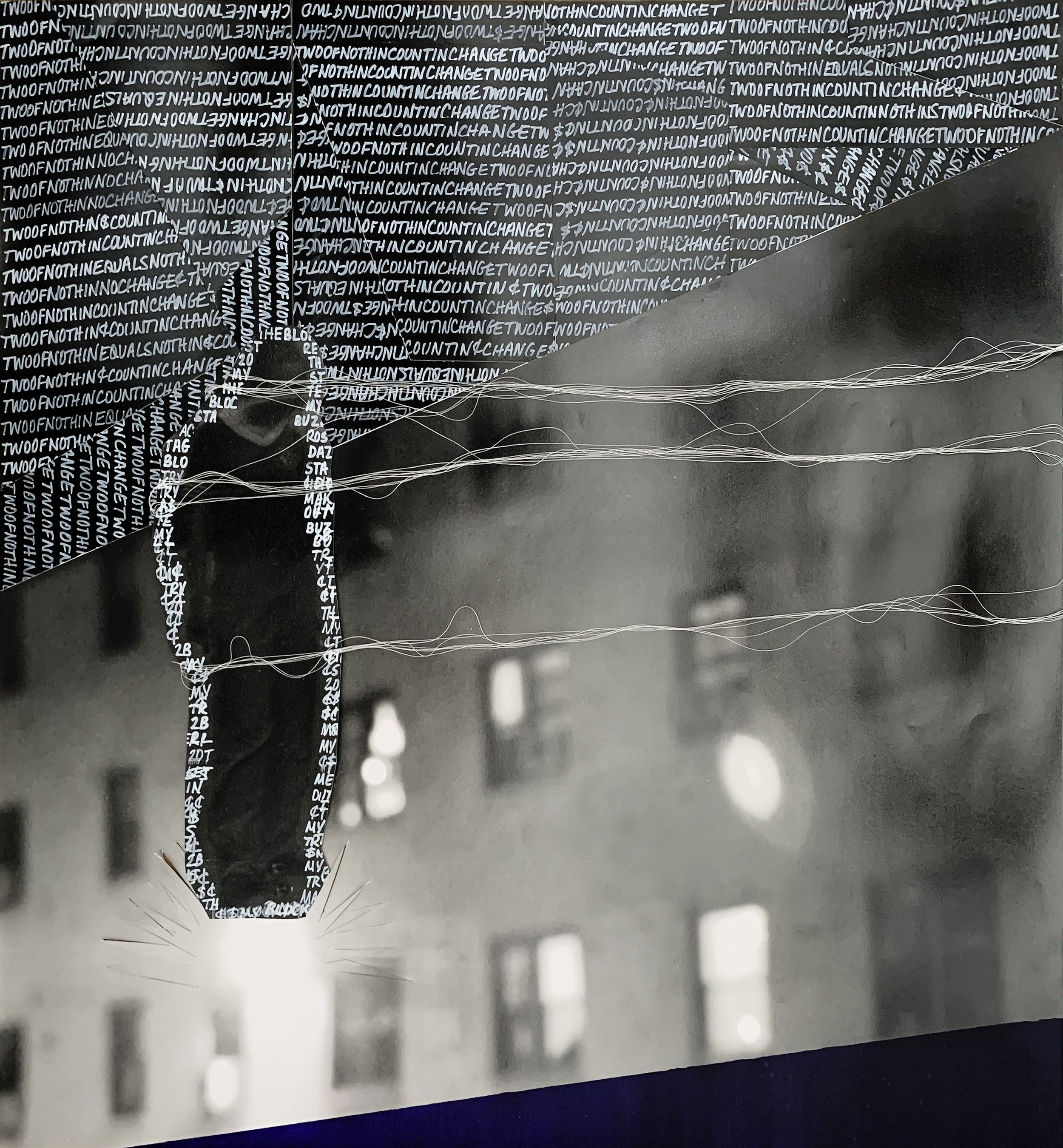 Magda Parasidis | Ghosts in Sunlight | Text Photo | Photocollage| Tethered