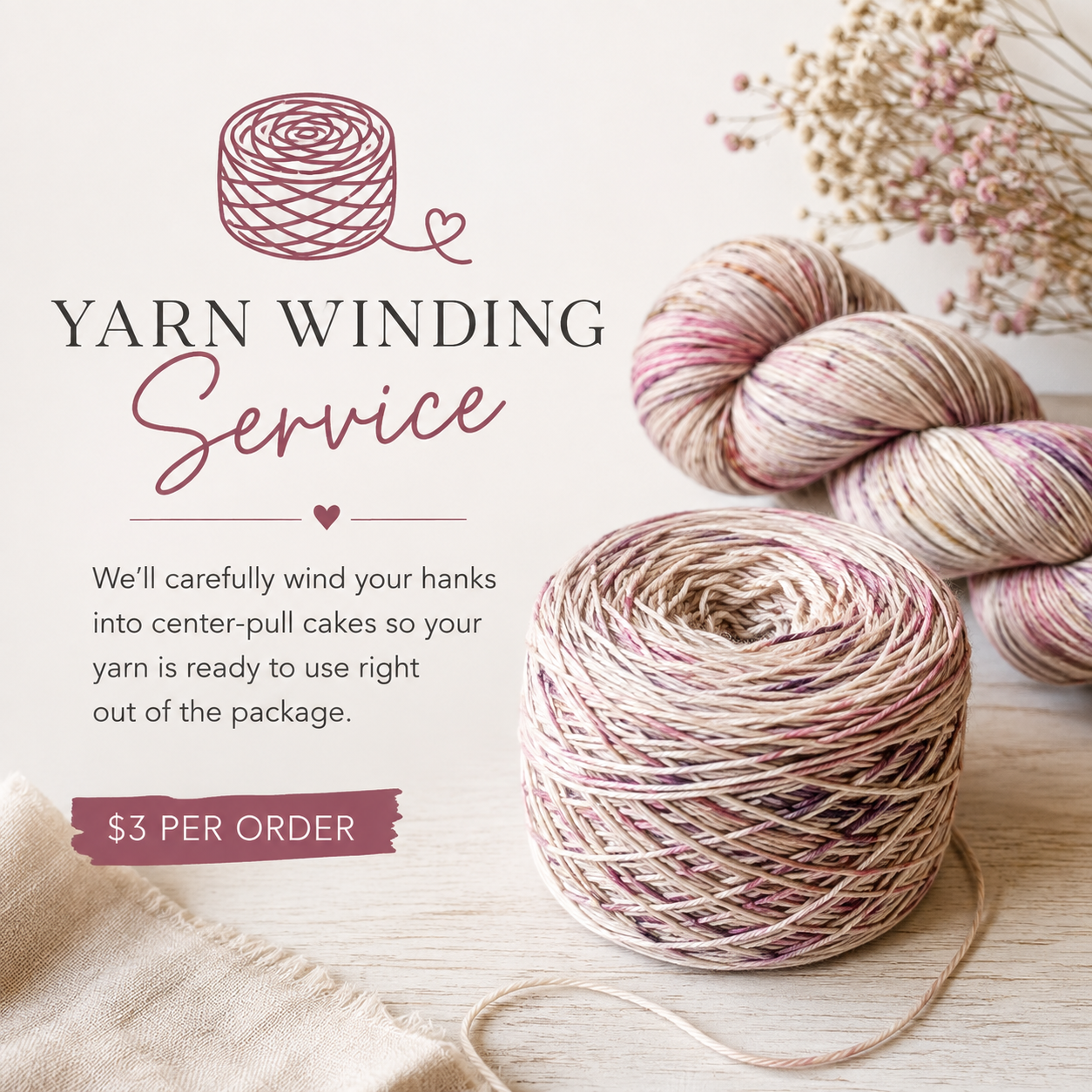 Yarn Winding Service