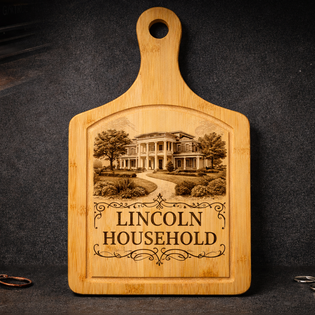 Bamboo Charcuterie and Cutting Board with Drip Ring