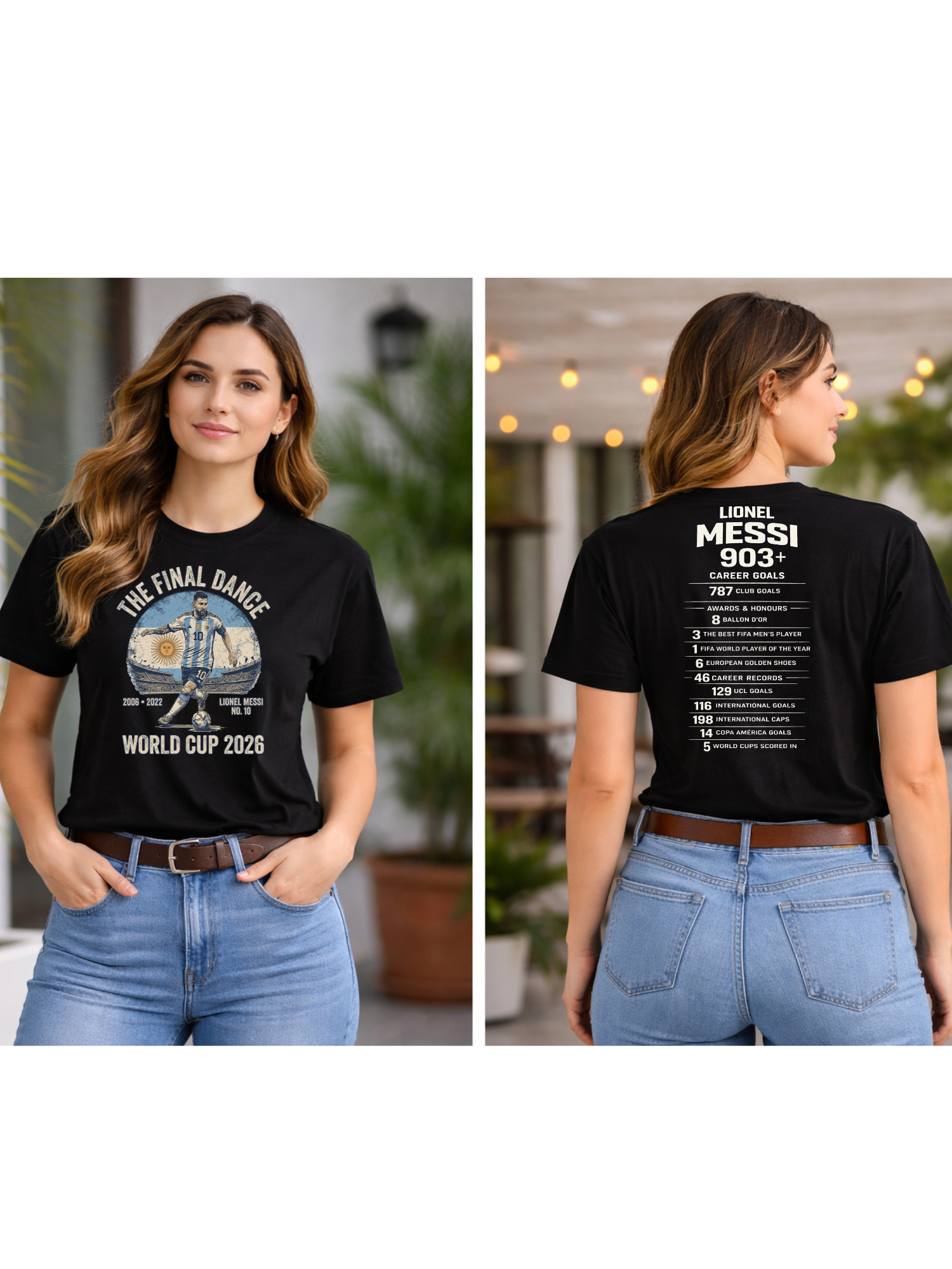 Lionel Messi "The Final Dance" World Cup Shirt 2026