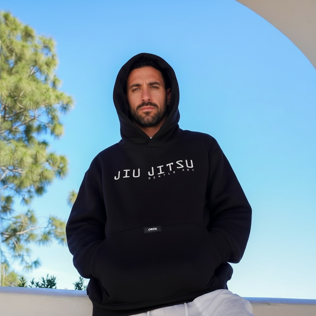 JIU JITSU BLACK HOODIE