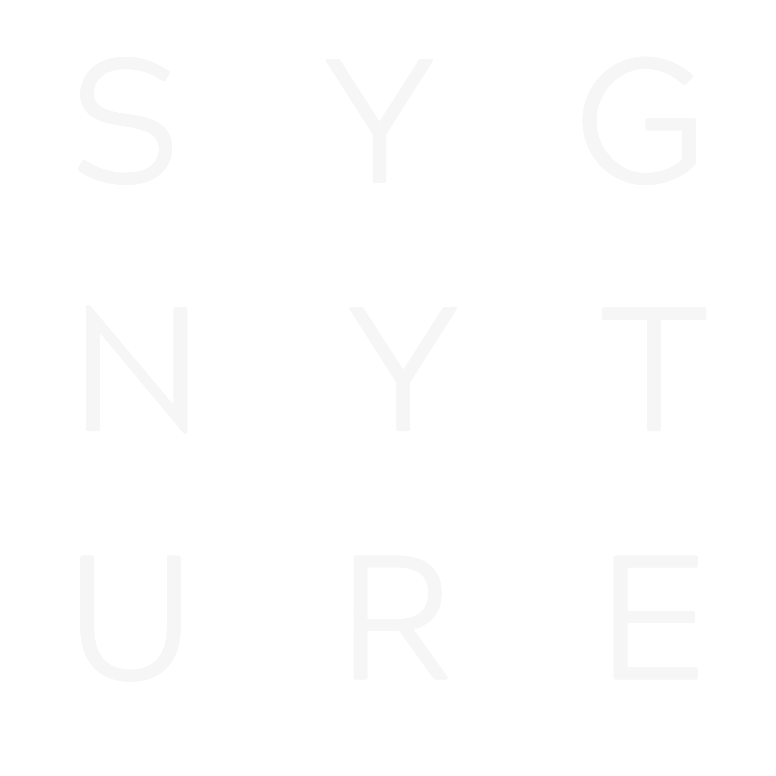 Black background with large white text reading 'SYGNYTURE'.