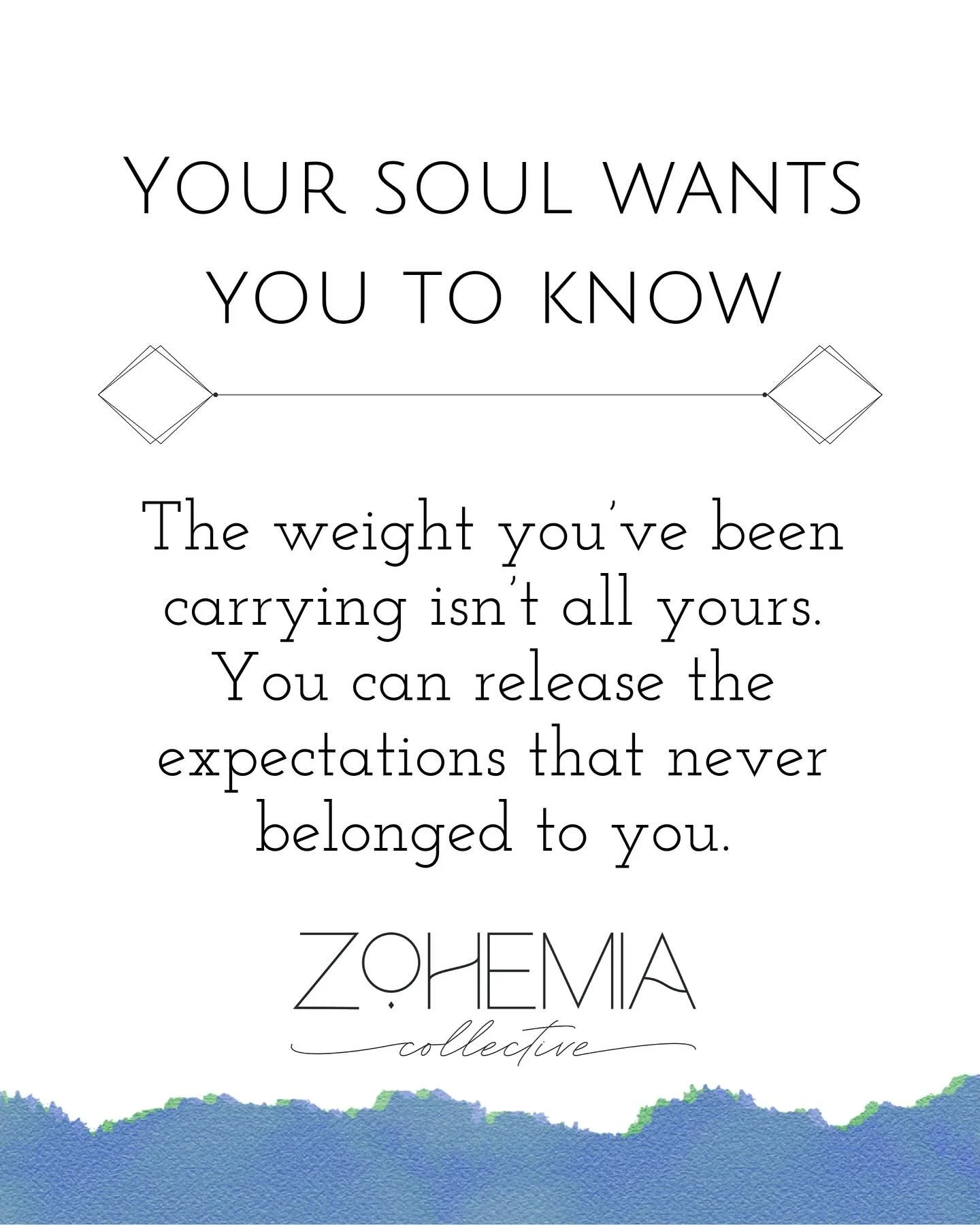 OK this one hits home. So much of the pressure we put on ourselves is the result of our conditioning and has nothing to do with our wants, needs, or purpose. When we learn the tools to slowly chip away at these expectations, we reveal ourselves and c