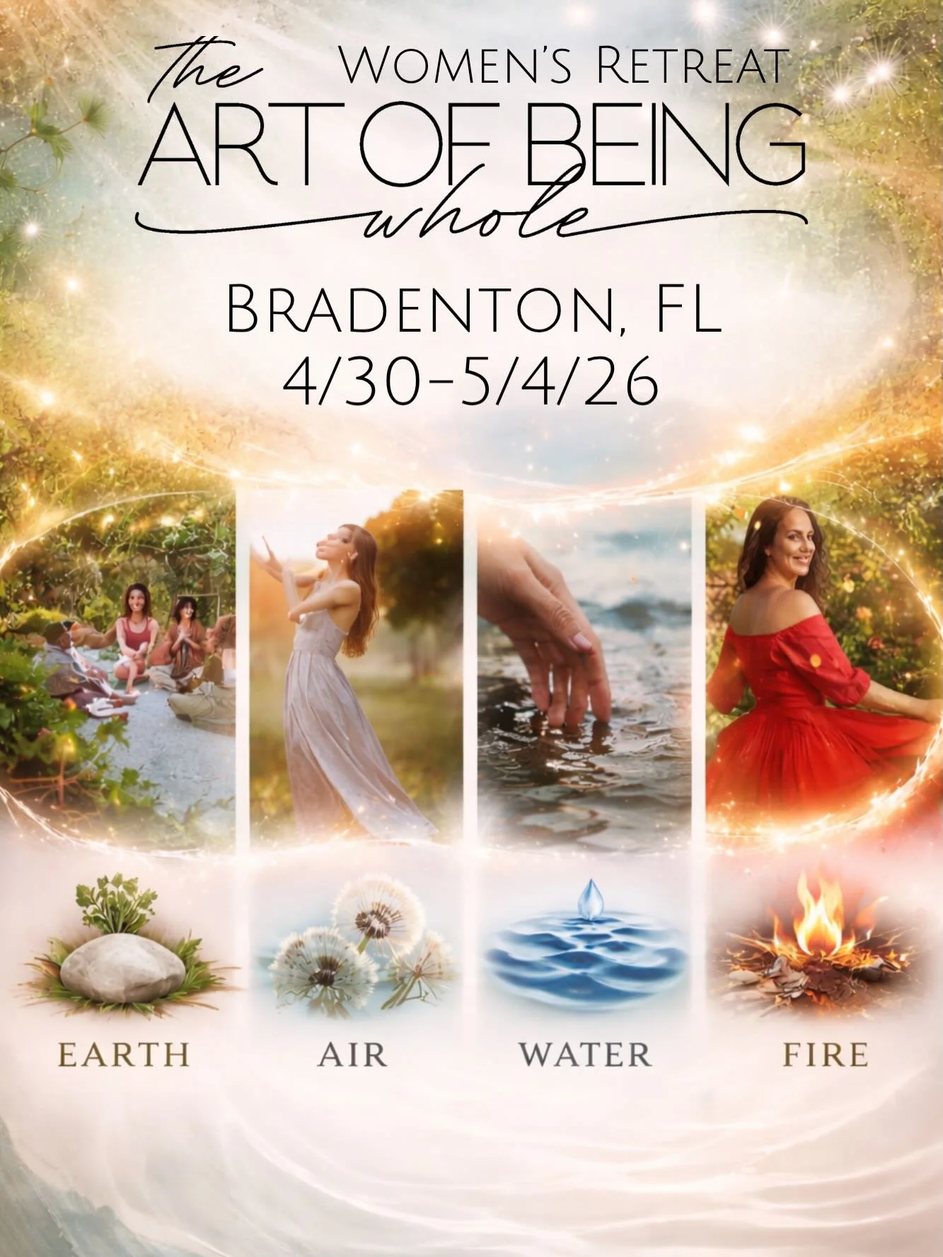 There are seasons in life where something in you knows&hellip;
it&rsquo;s time.

Time to slow down.
Time to feel what you&rsquo;ve been holding.
Time to hear your own voice again.
Time to stop waiting and choose yourself.

This retreat moves through 