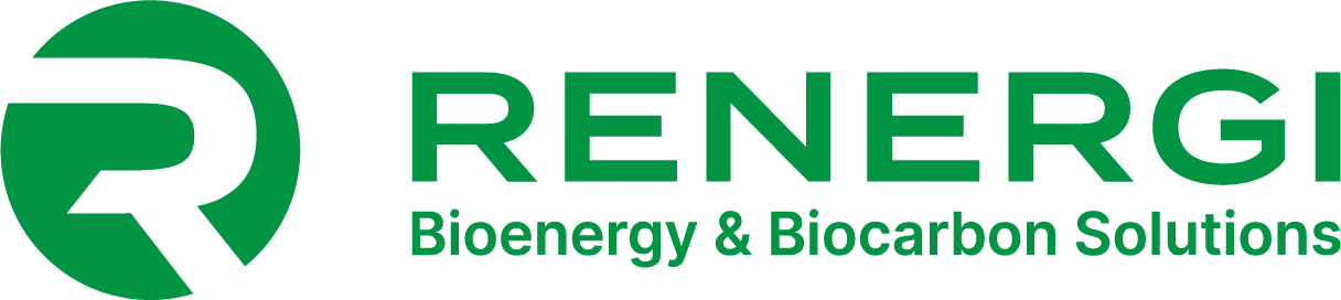 Logo for Renergi bioenergy and biocarbon solutions