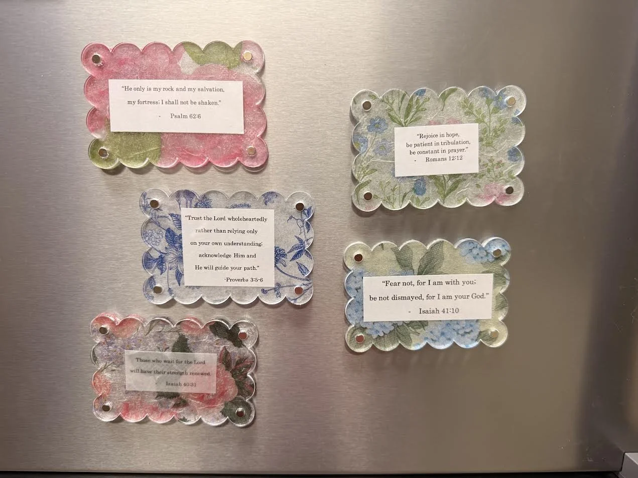 Bible Verse Vintage Magnets