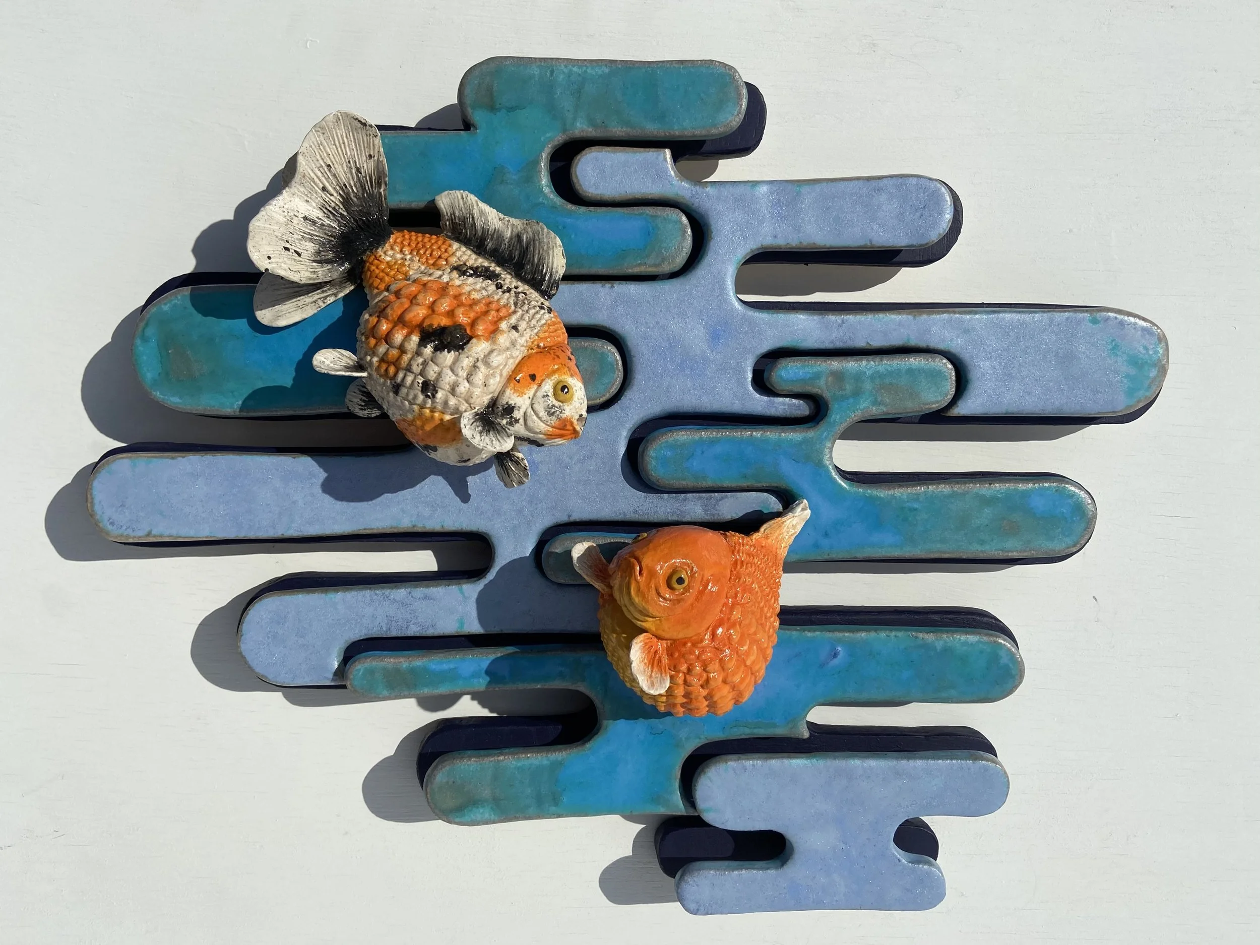 "Phat & Boujee"
20
Stoneware, Glaze, Underglaze, Wood, Acrylic.