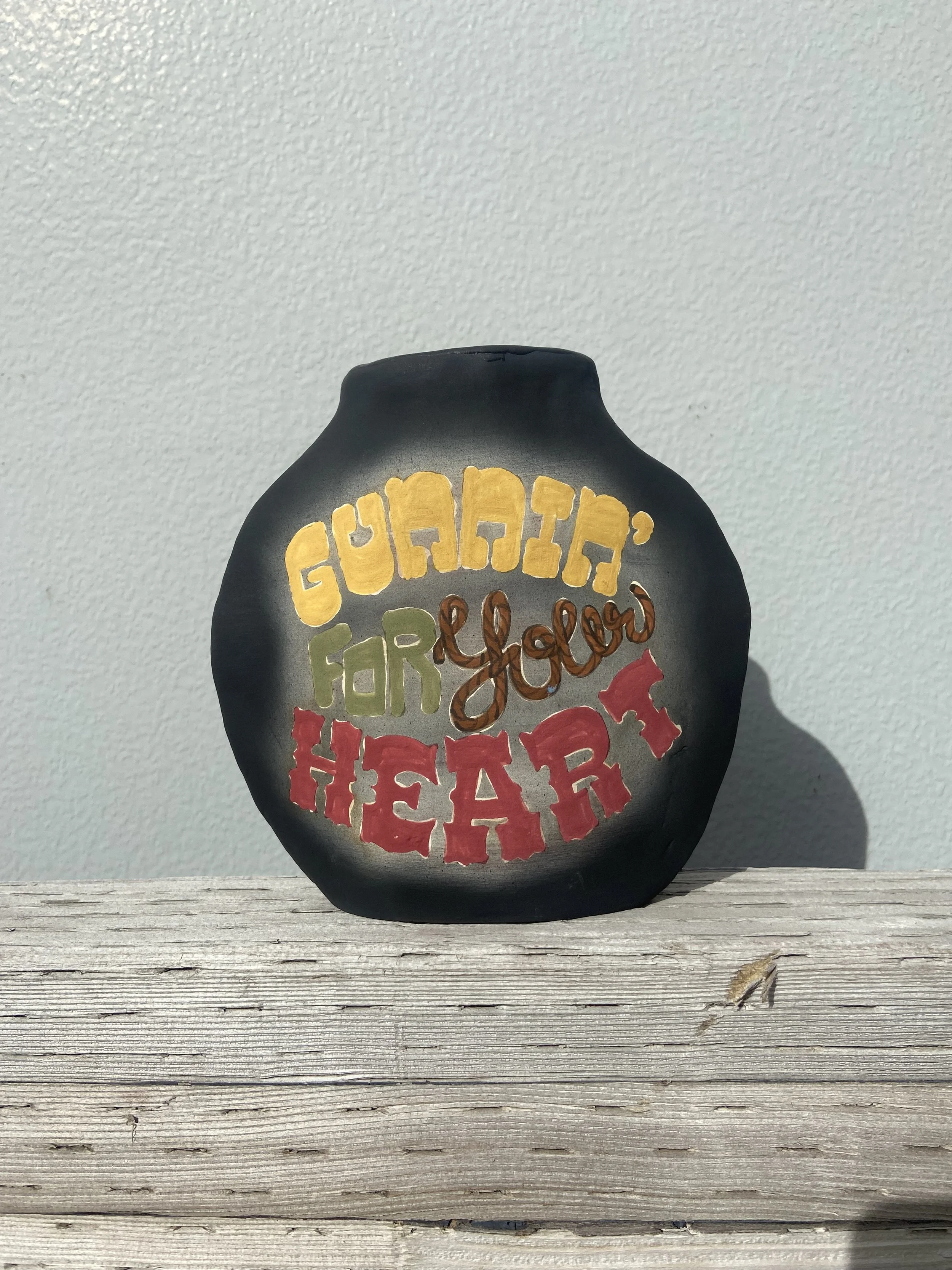 Gunnin' For Your Heart
2024
Earthenware