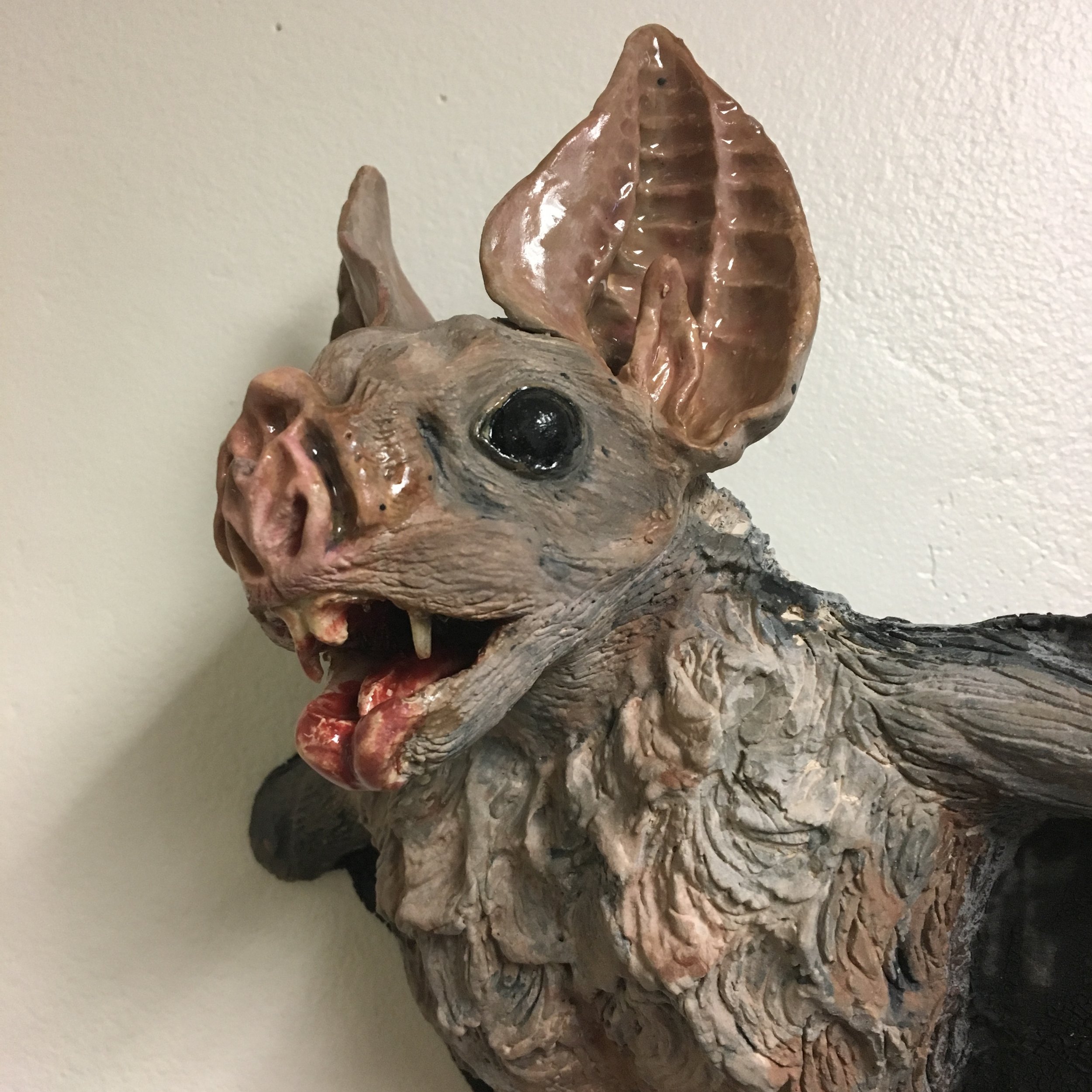 2018.
Stoneware, Glaze, Stain Wash, Underglaze