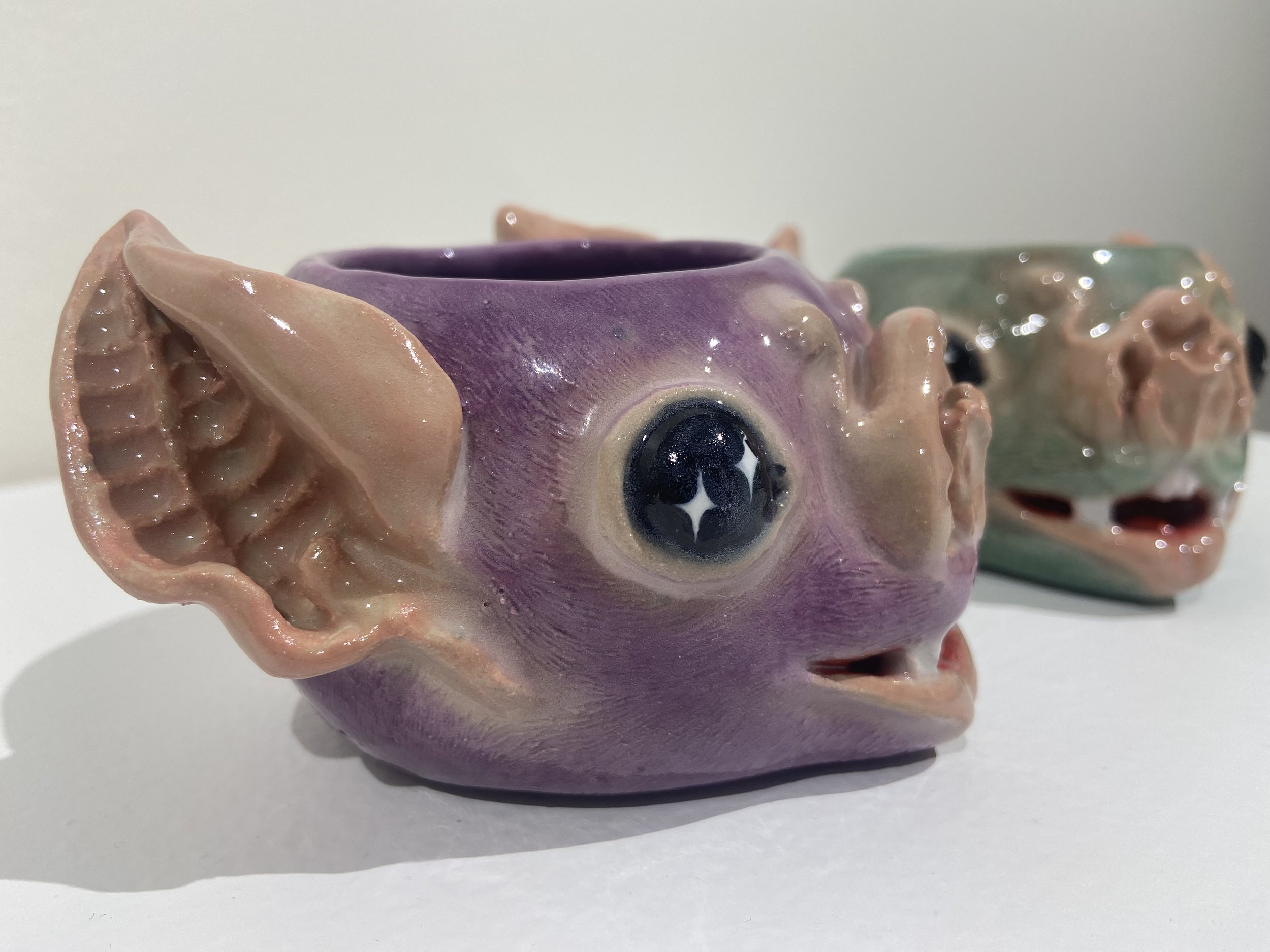 Batty Whiskey Sippers
2022
Earthenware