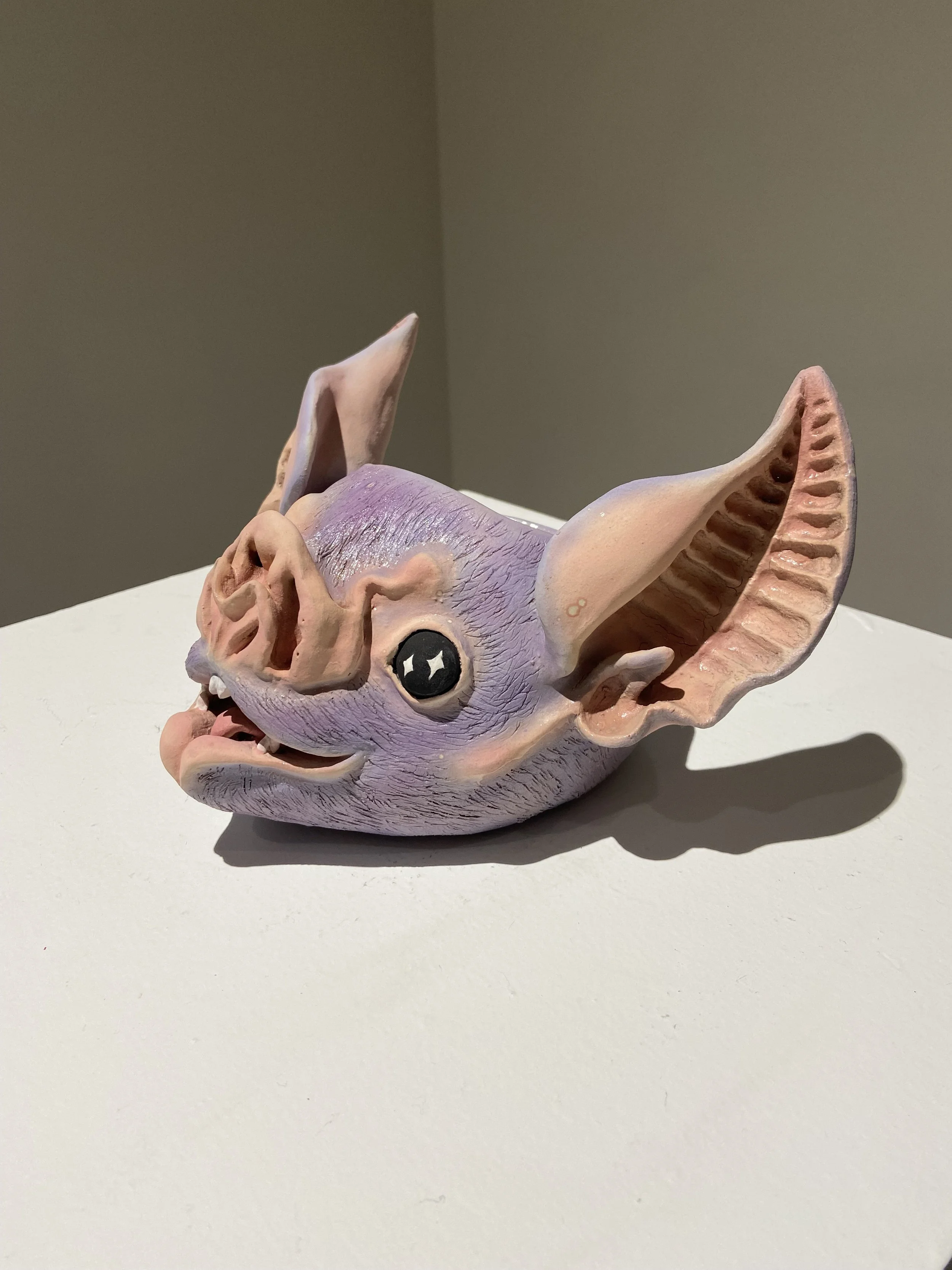 Vampire Bat Planter
2021
Earthenware