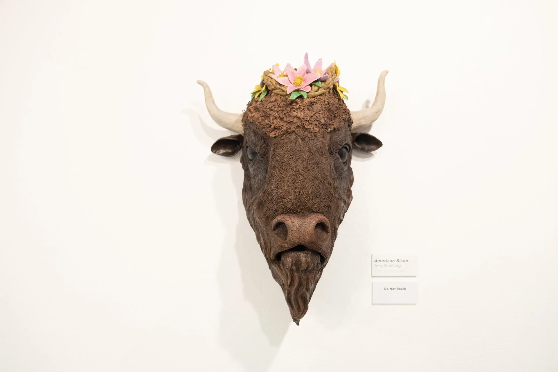 "American Bison"
2018
Stoneware, Stain Wash, Acrylic