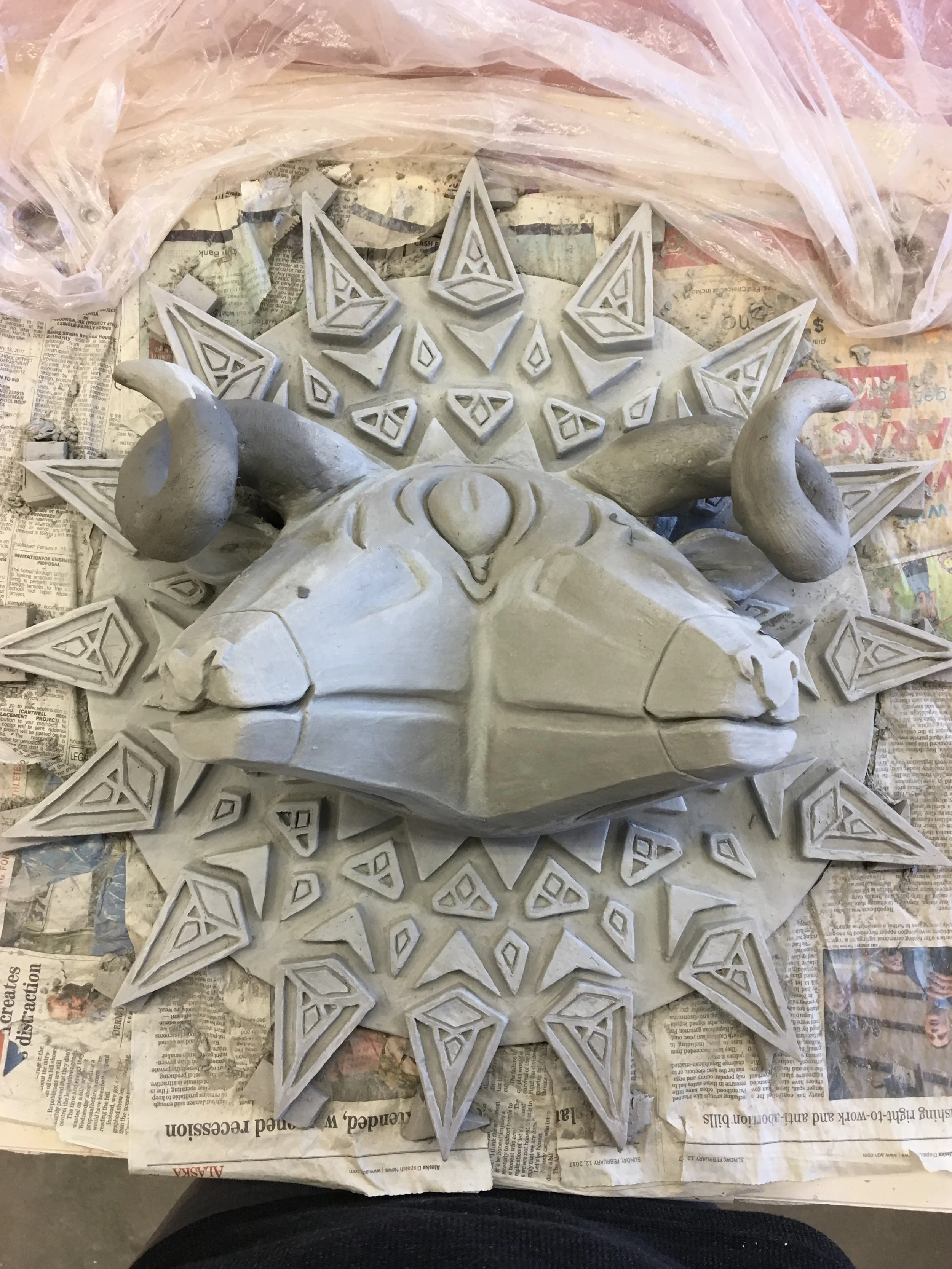 intermediate Project in Progress
2017
Stoneware