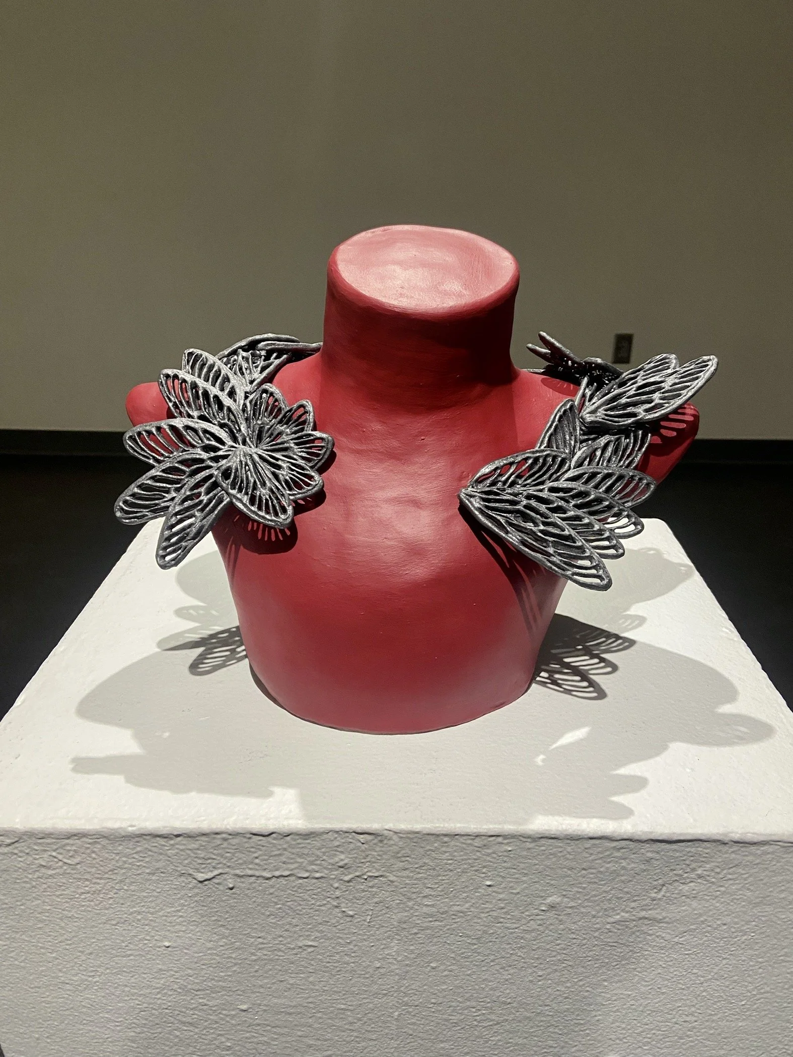 "Molt"
Wearable Ceramic Sculpture
2023
Stoneware, Glaze