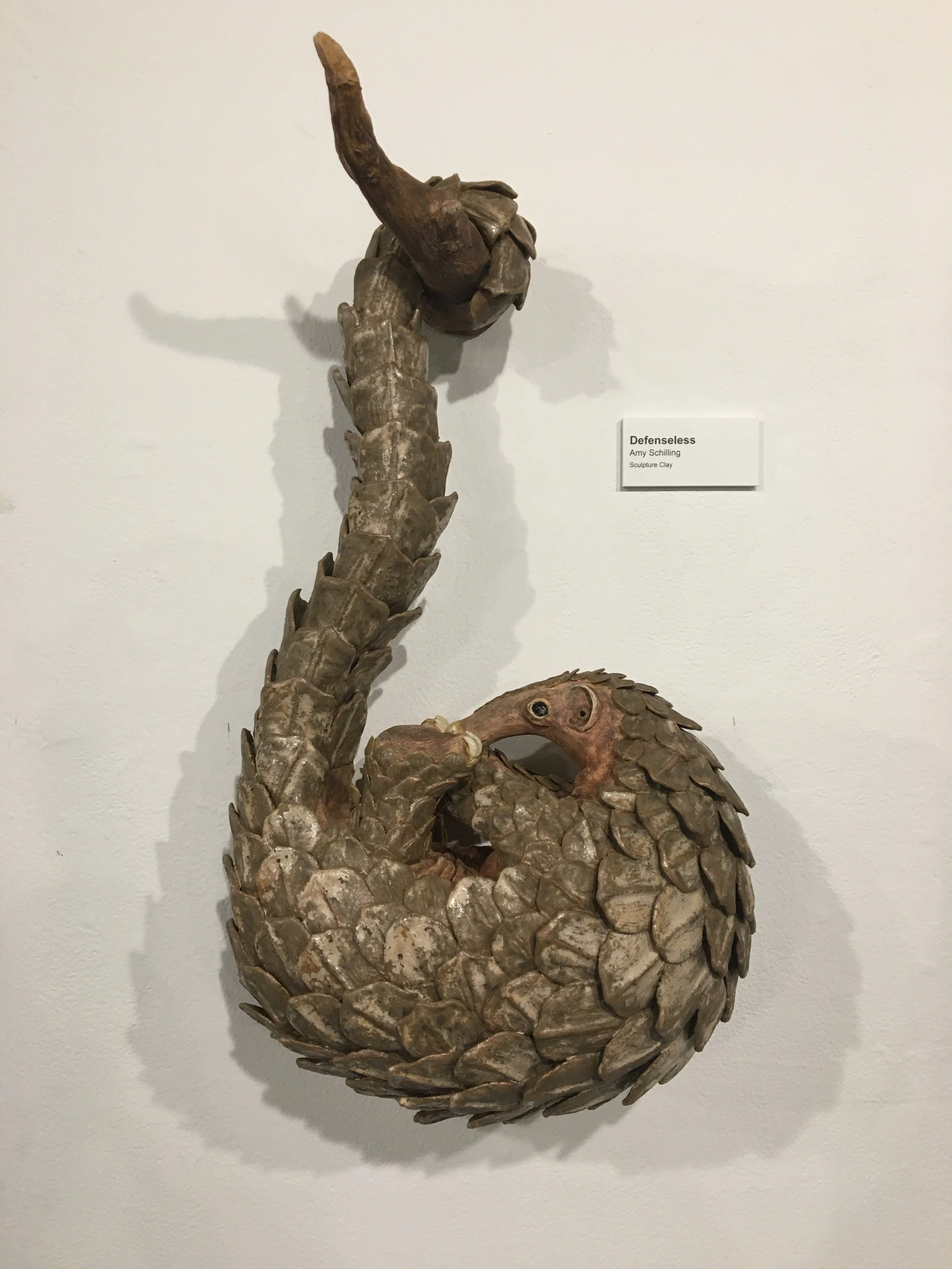 "Defenseless Armor"
2018
Stoneware, Glaze, Stain