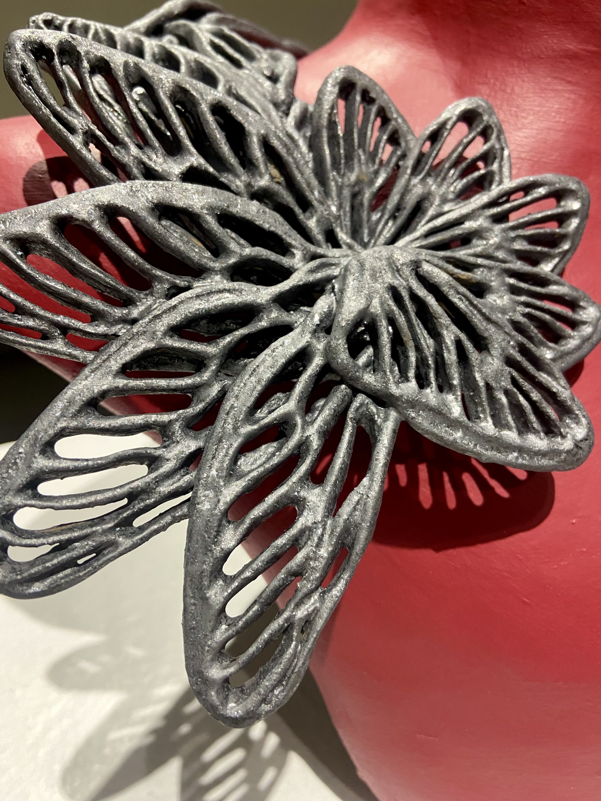 "Molt"
Wearable Ceramic Sculpture
2023
Stoneware, Glaze