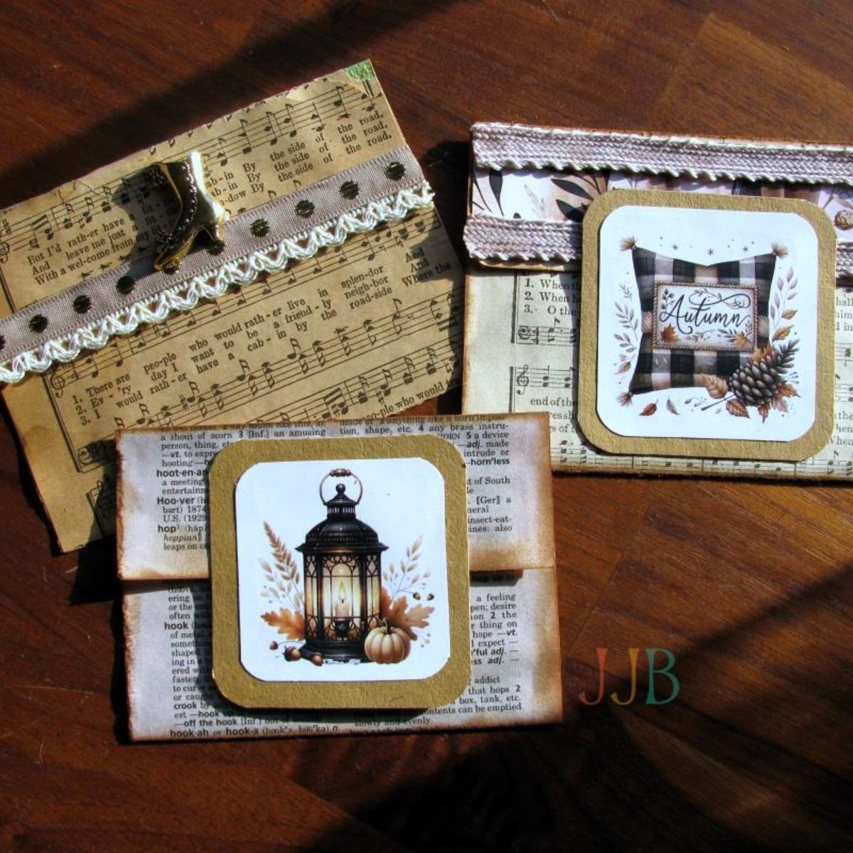 How to Make Envelopes Out of Book Pages